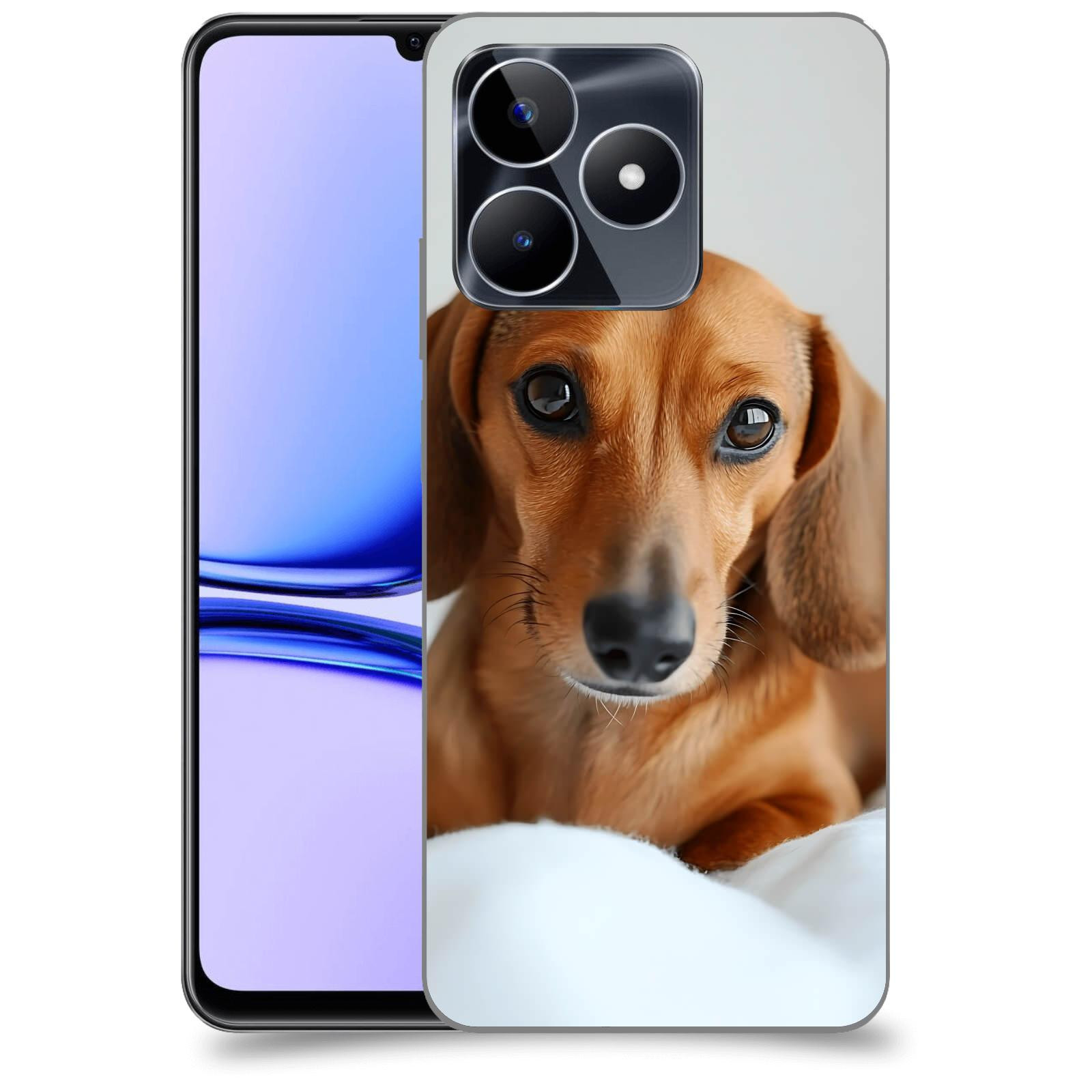 ACOVER Kryt na mobil Realme C53 - Dachshund II