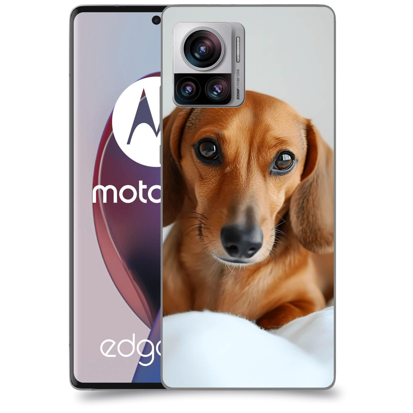 ACOVER Kryt na mobil Motorola Edge 30 Ultra - Dachshund II