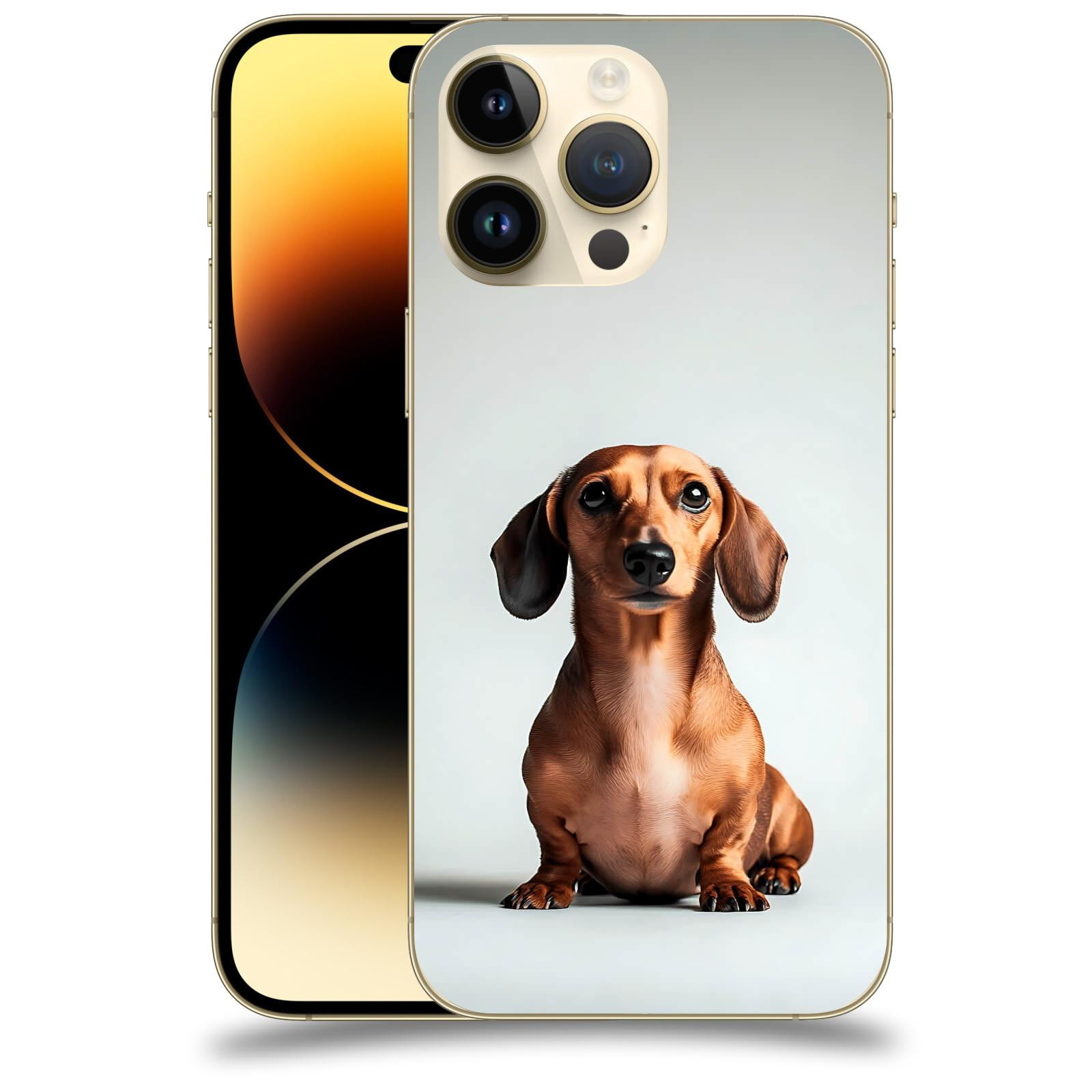 ACOVER Kryt na mobil Apple iPhone 14 Pro Max - Dachshund III