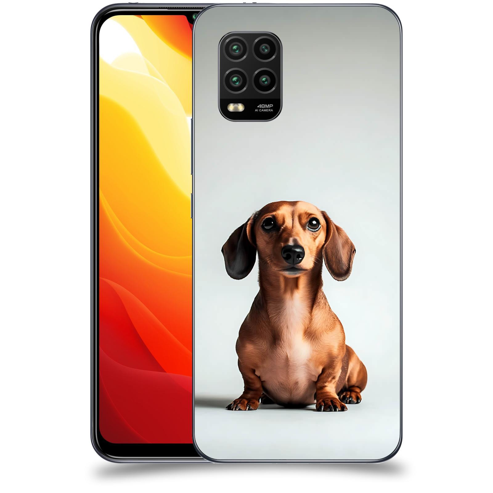 ACOVER Kryt na mobil Xiaomi Mi 10 Lite - Dachshund III