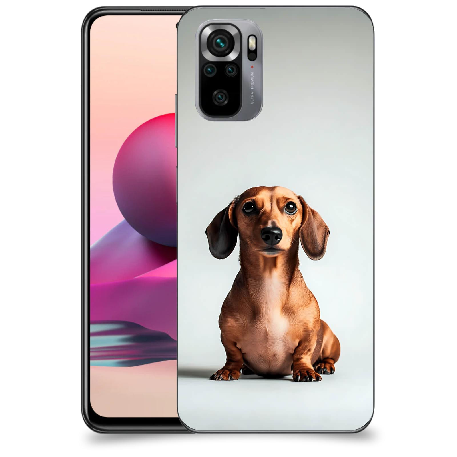 ACOVER Kryt na mobil Xiaomi Redmi Note 10S - Dachshund III