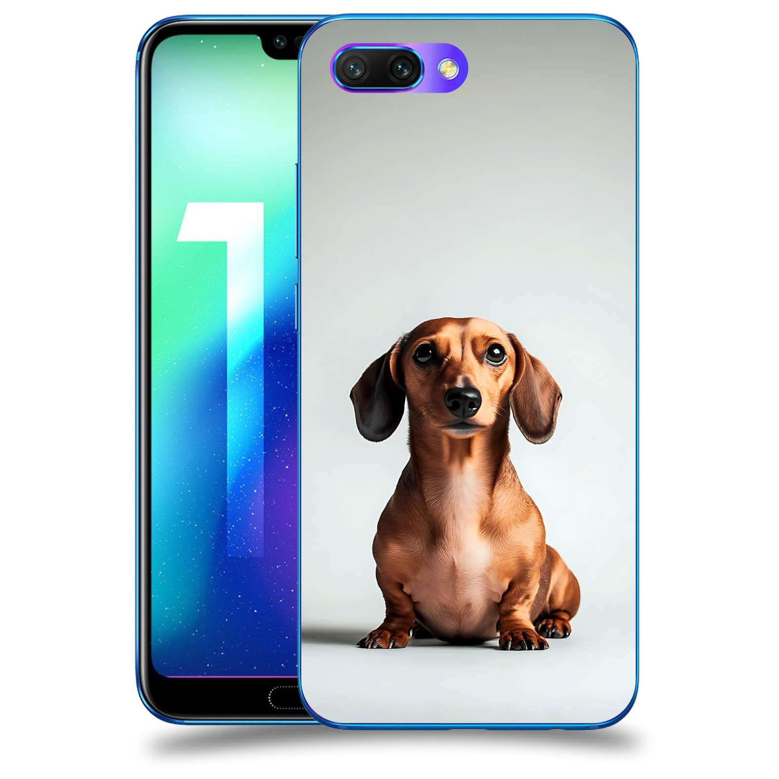 ACOVER Kryt na mobil Honor 10 - Dachshund III
