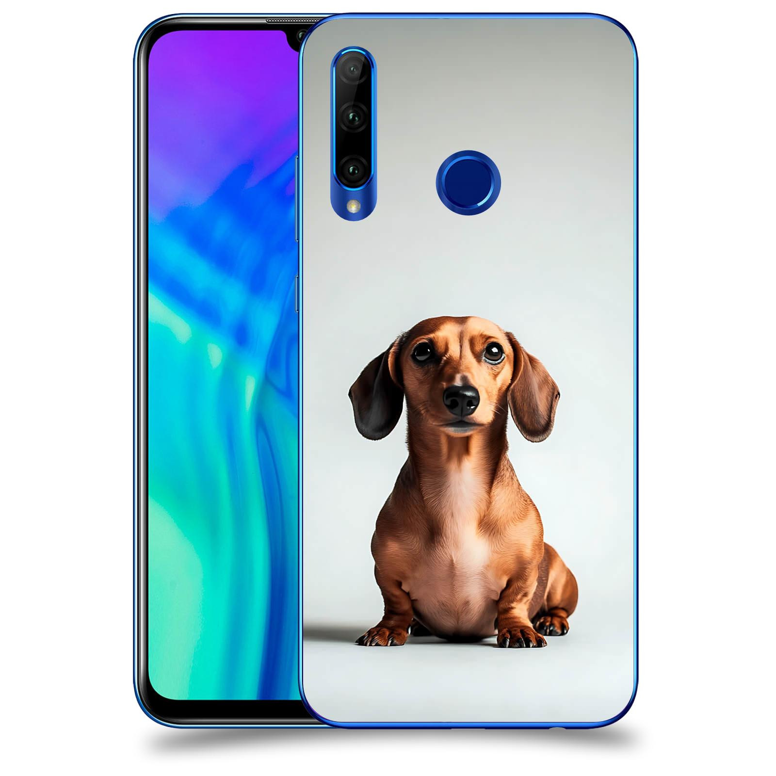 ACOVER Kryt na mobil Honor 20 Lite - Dachshund III