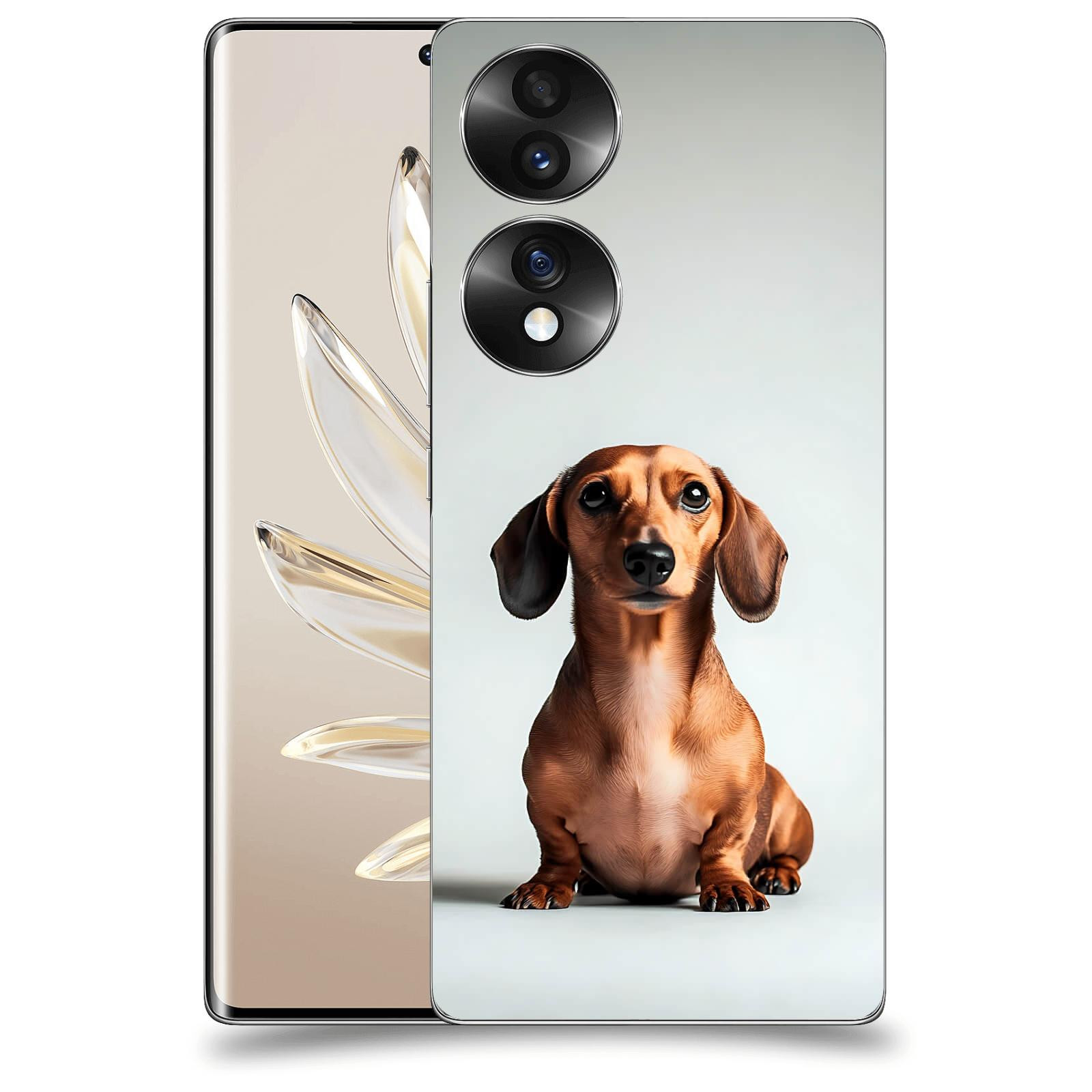 ACOVER Kryt na mobil Honor 70 - Dachshund III
