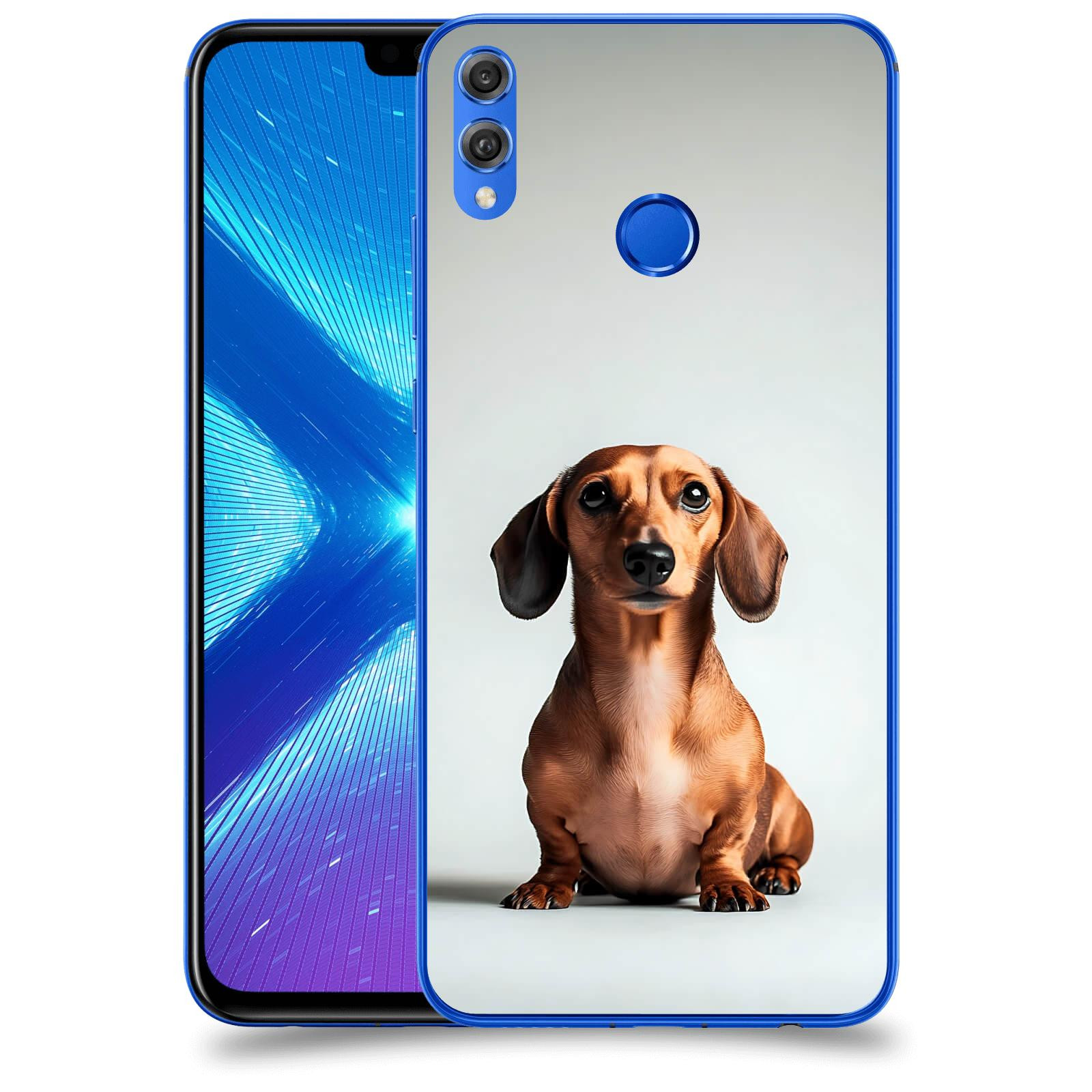 ACOVER Kryt na mobil Honor 8X - Dachshund III