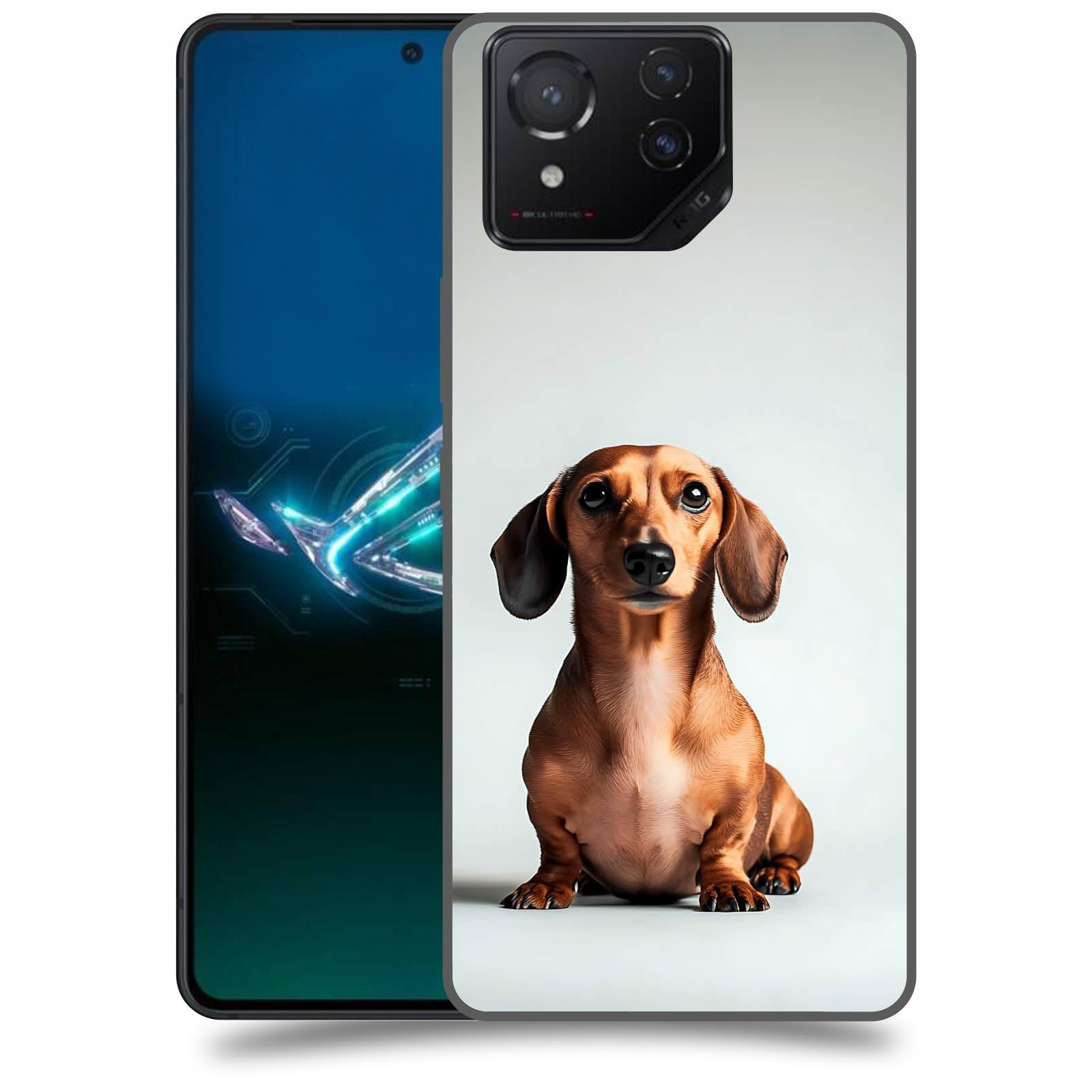 ACOVER Kryt na mobil Asus ROG Phone 8 - Dachshund III