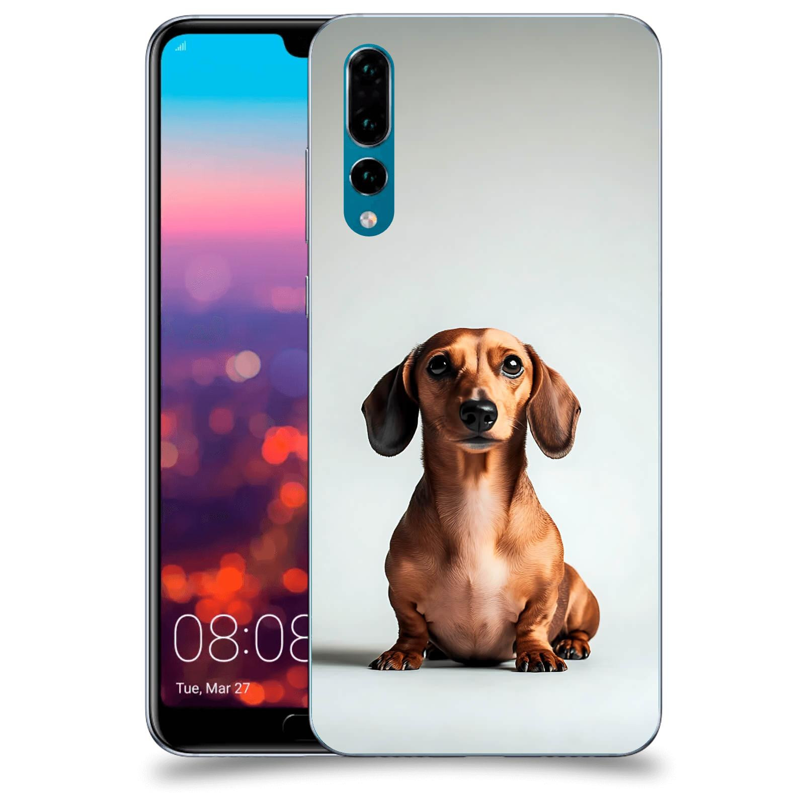 ACOVER Kryt na mobil Huawei P20 Pro - Dachshund III