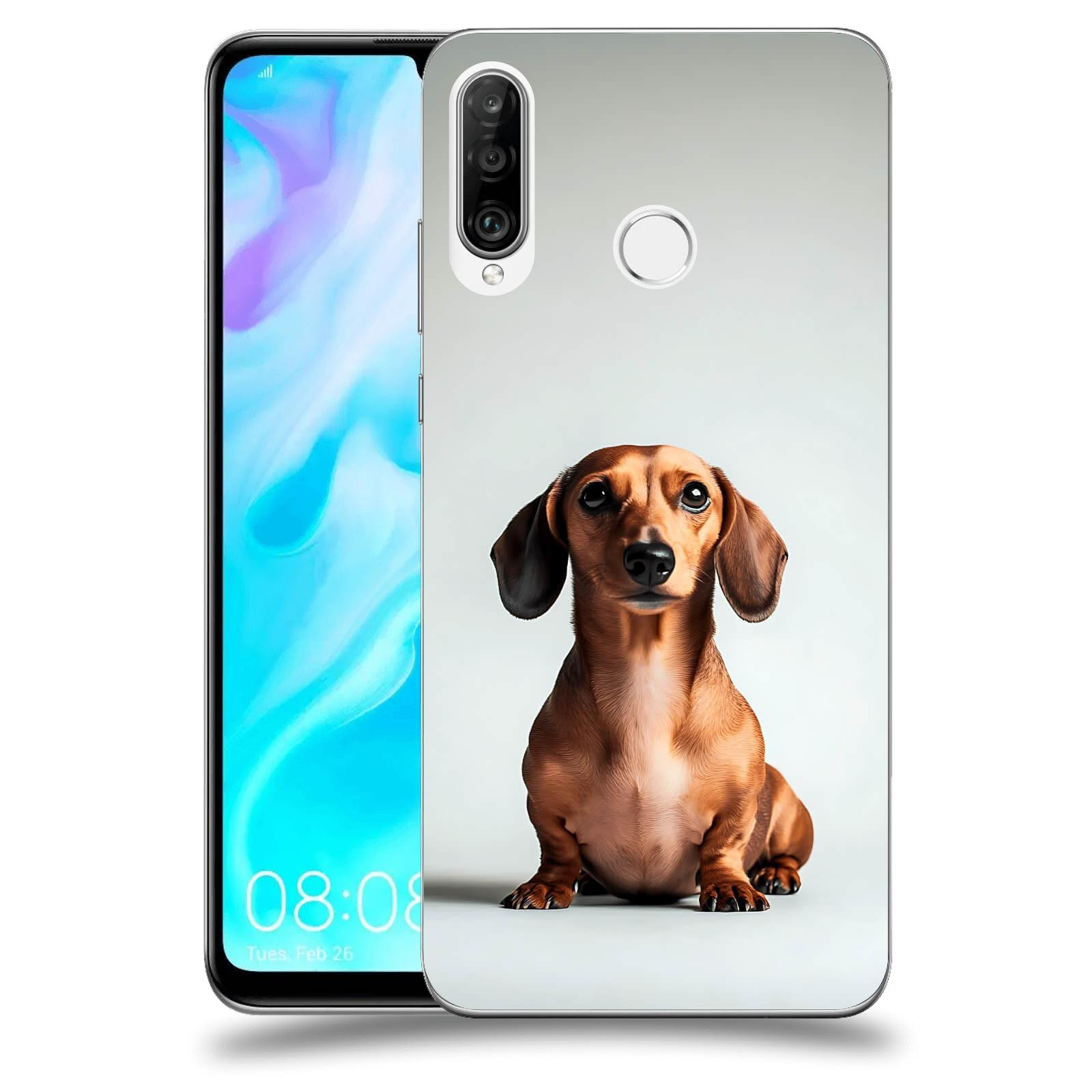 ACOVER Kryt na mobil Huawei P30 Lite - Dachshund III