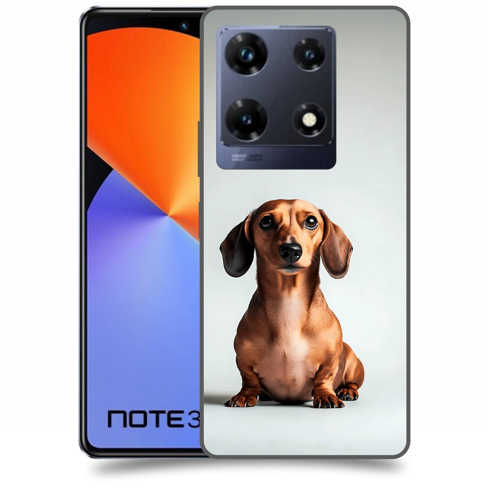ACOVER Kryt na mobil Infinix Note 30 PRO - Dachshund III