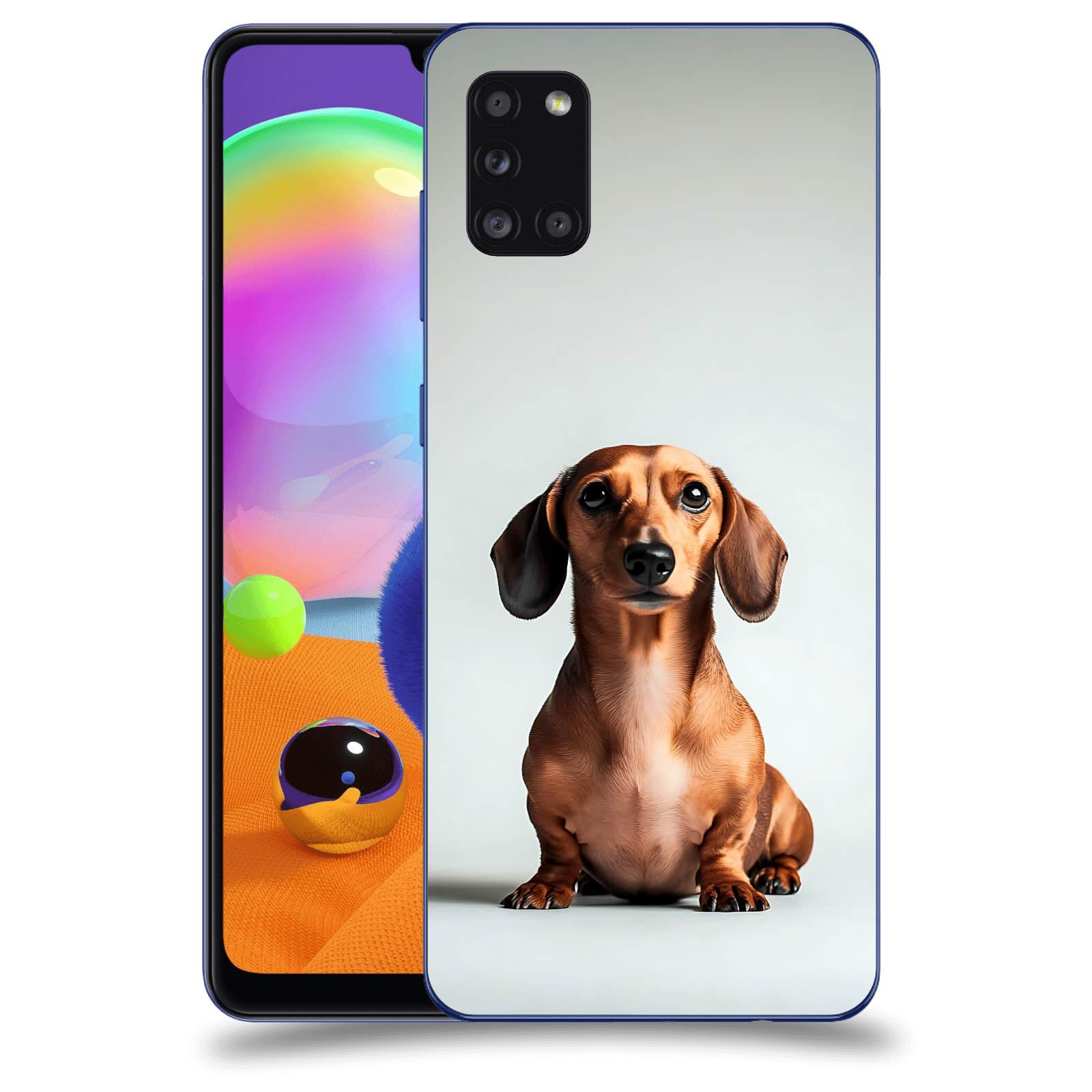 ACOVER Kryt na mobil Samsung Galaxy A31 A315F - Dachshund III