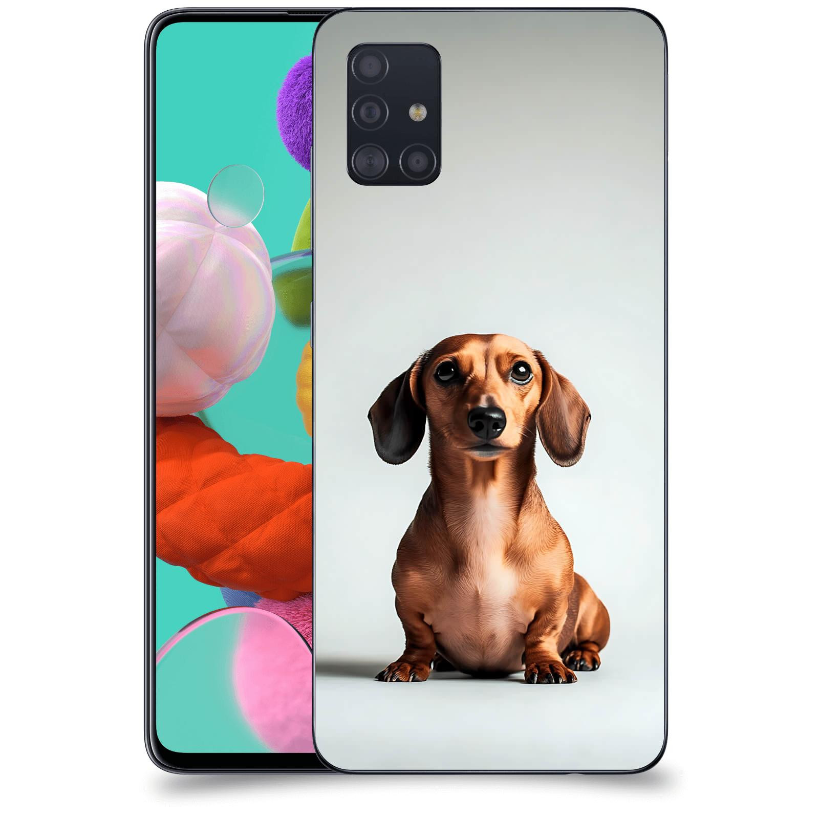 ACOVER Kryt na mobil Samsung Galaxy A51 A515F - Dachshund III