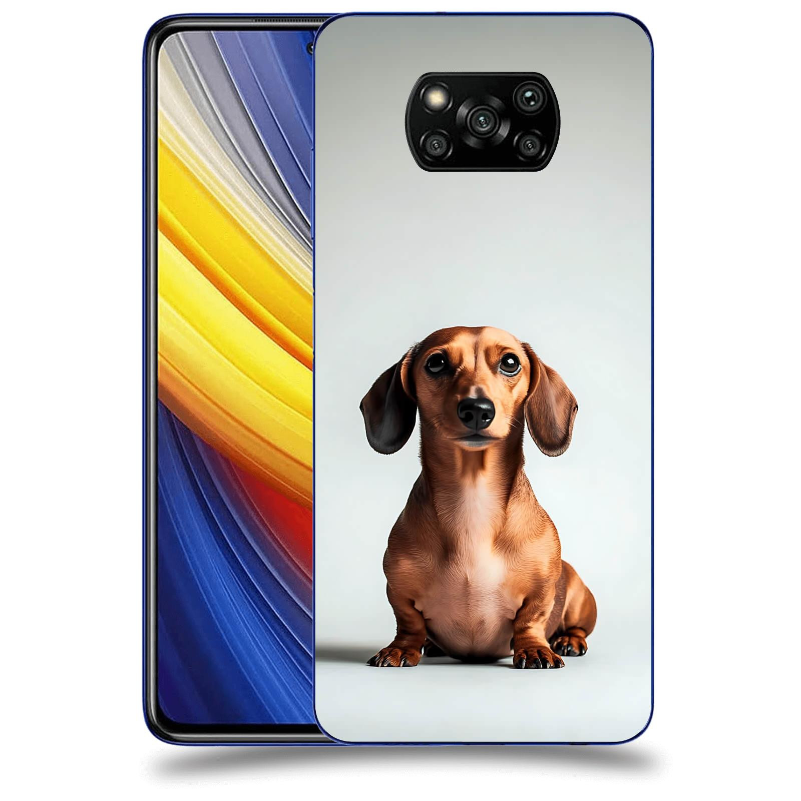 ACOVER Kryt na mobil Xiaomi Poco X3 Pro - Dachshund III