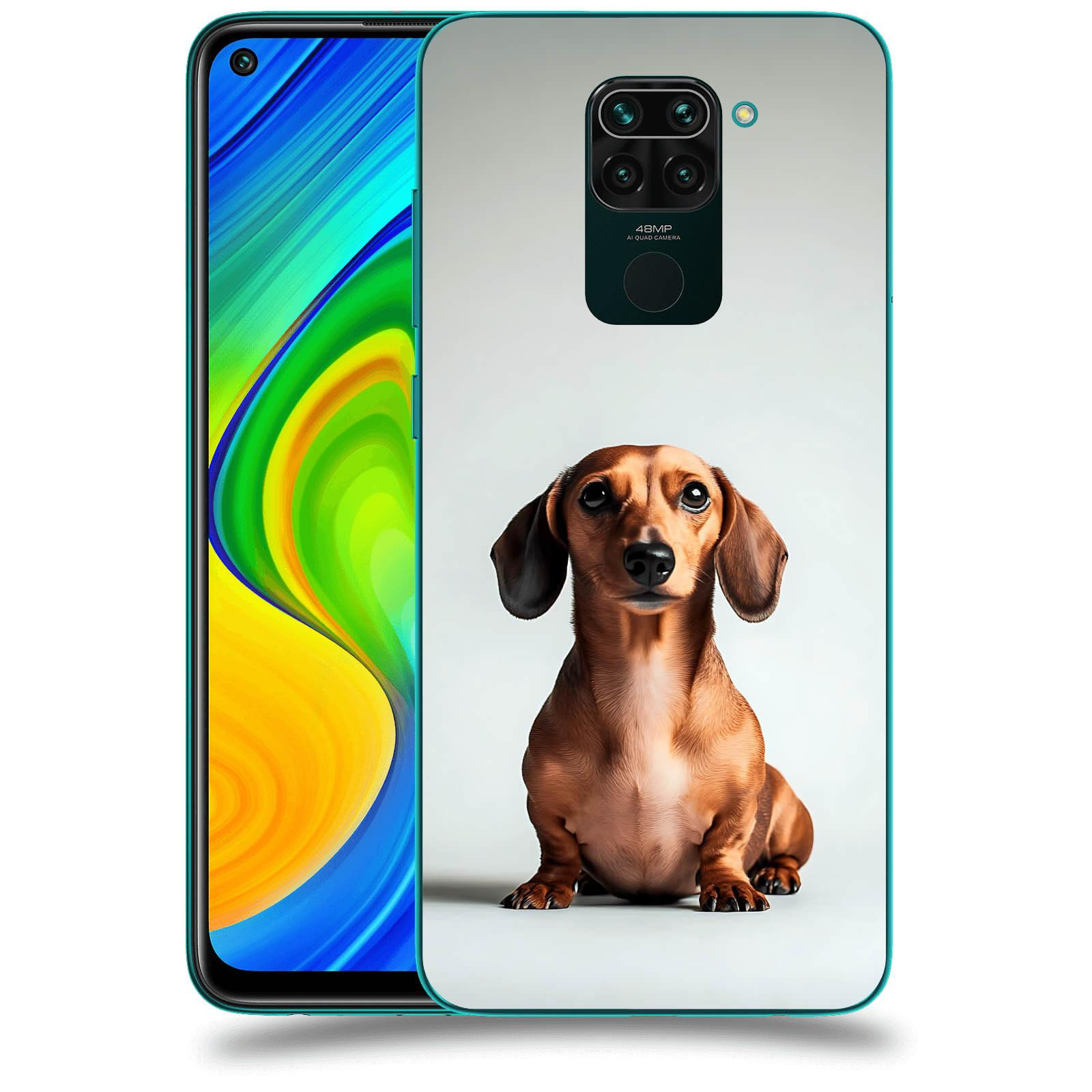 ACOVER Kryt na mobil Xiaomi Redmi Note 9 - Dachshund III