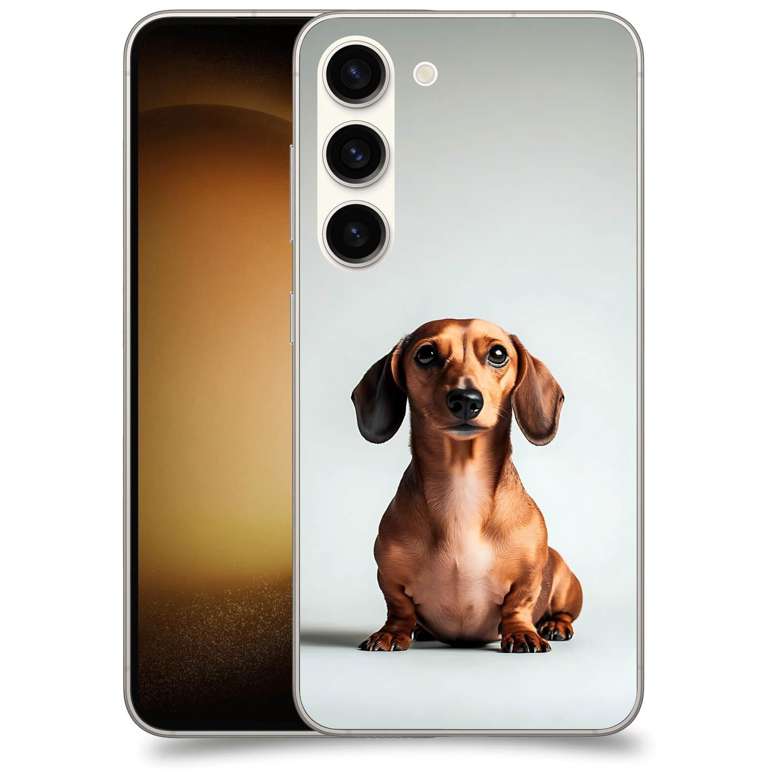 ACOVER Kryt na mobil Samsung Galaxy S23 5G - Dachshund III