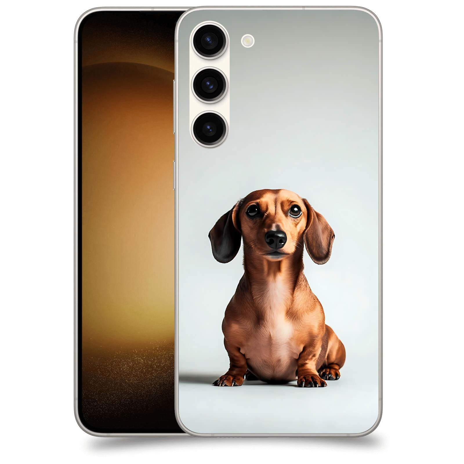ACOVER Kryt na mobil Samsung Galaxy S23+ 5G - Dachshund III