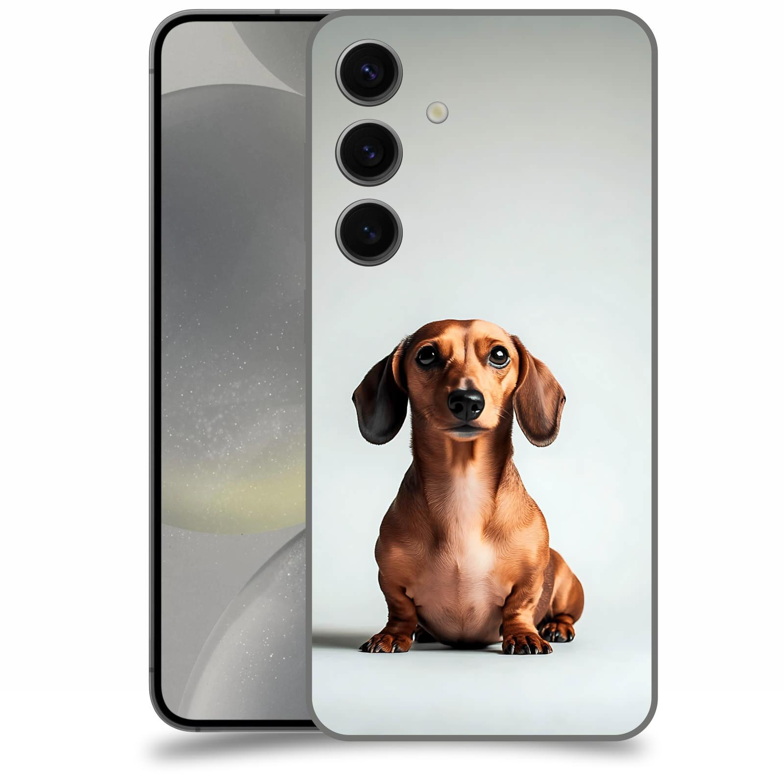 ACOVER Kryt na mobil Samsung Galaxy S24 - Dachshund III