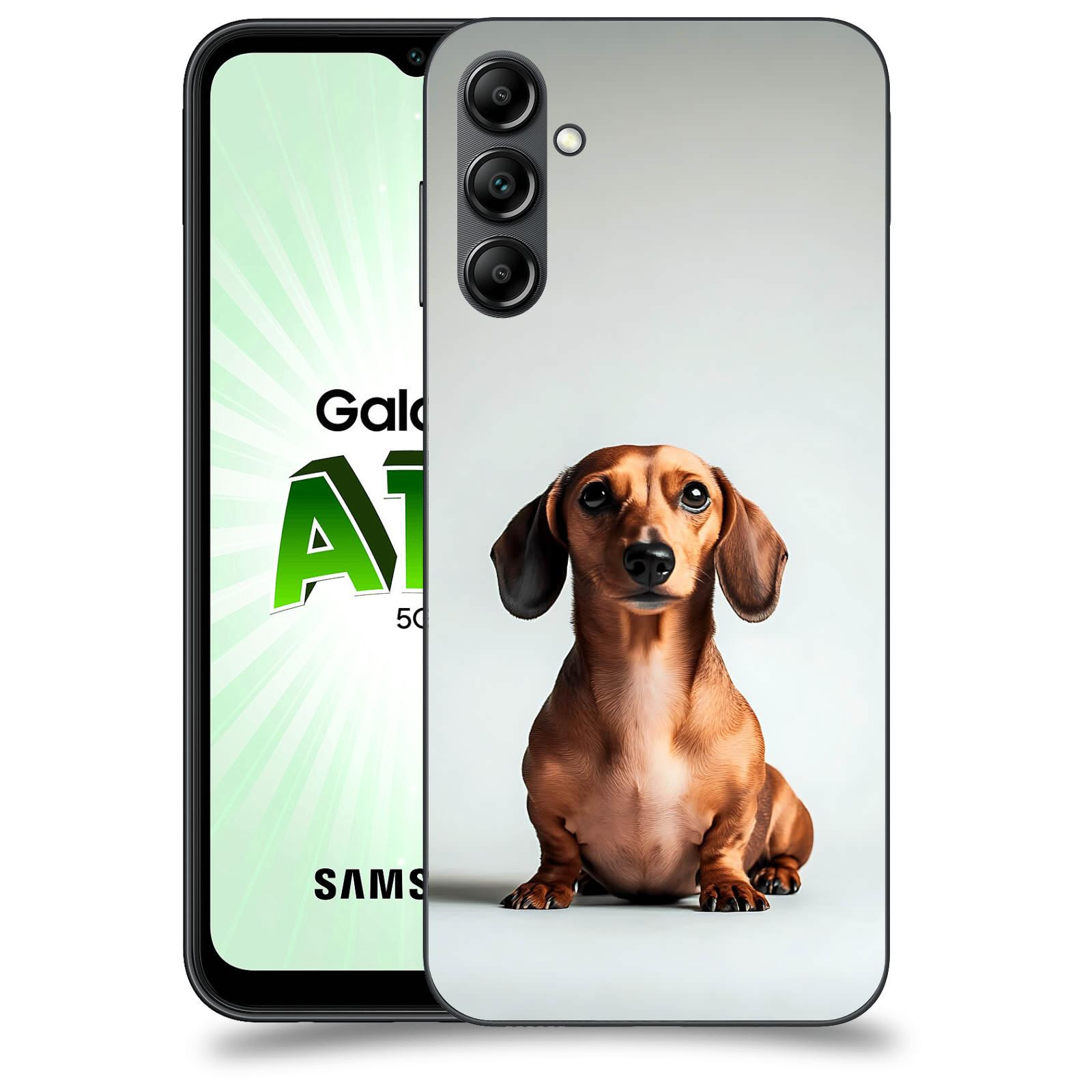 ACOVER Kryt na mobil Samsung Galaxy A14 5G - Dachshund III
