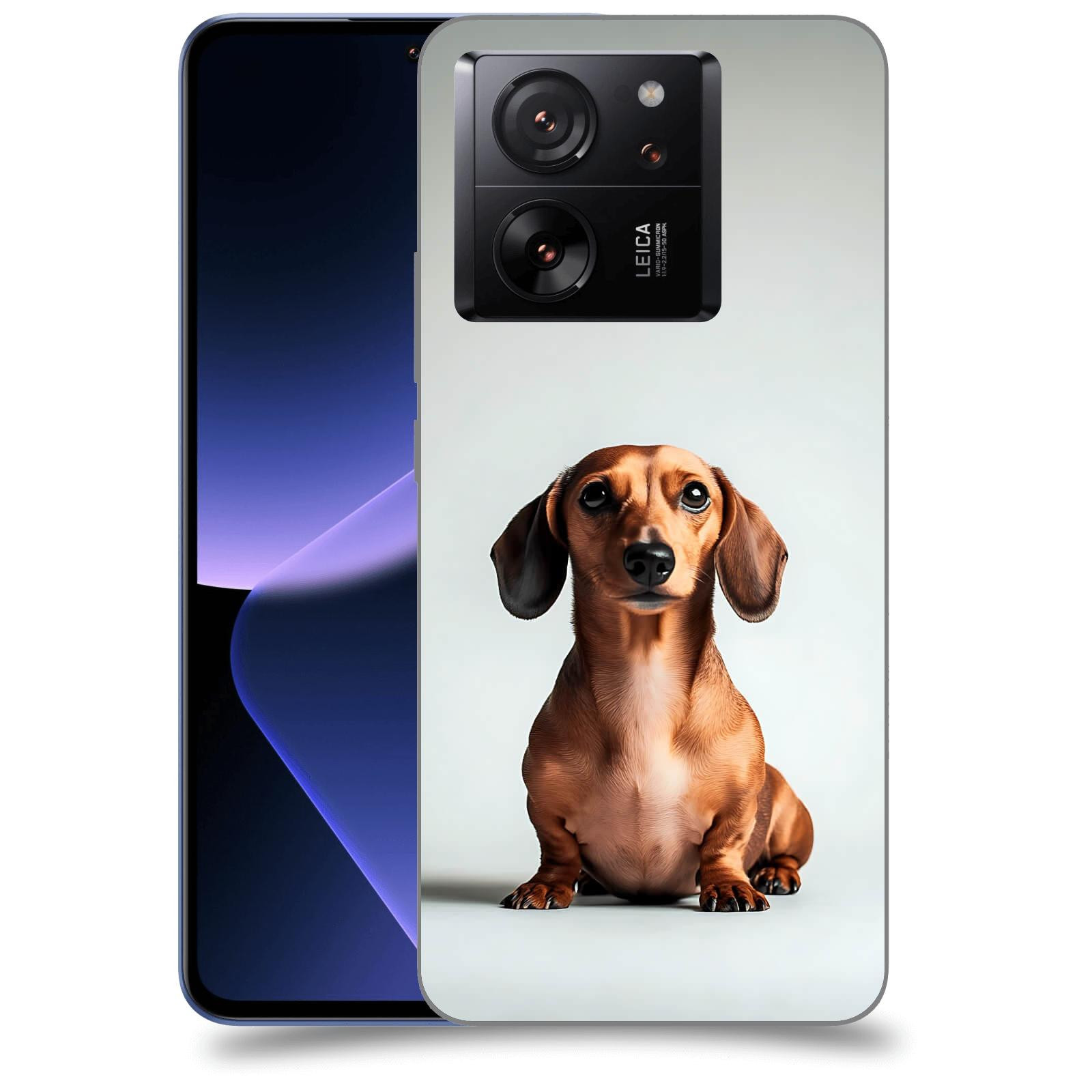 ACOVER Kryt na mobil Xiaomi 13T - Dachshund III