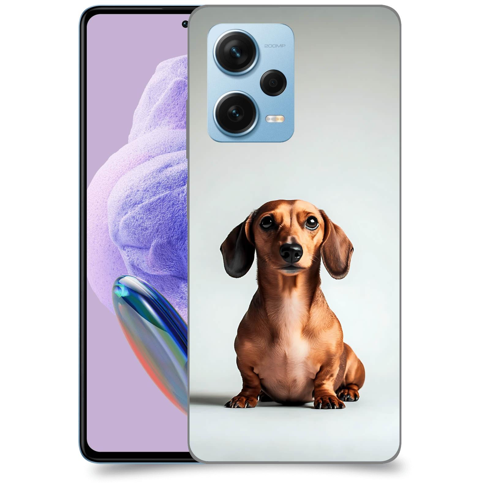 ACOVER Kryt na mobil Xiaomi Redmi Note 12 Pro+ 5G - Dachshund III