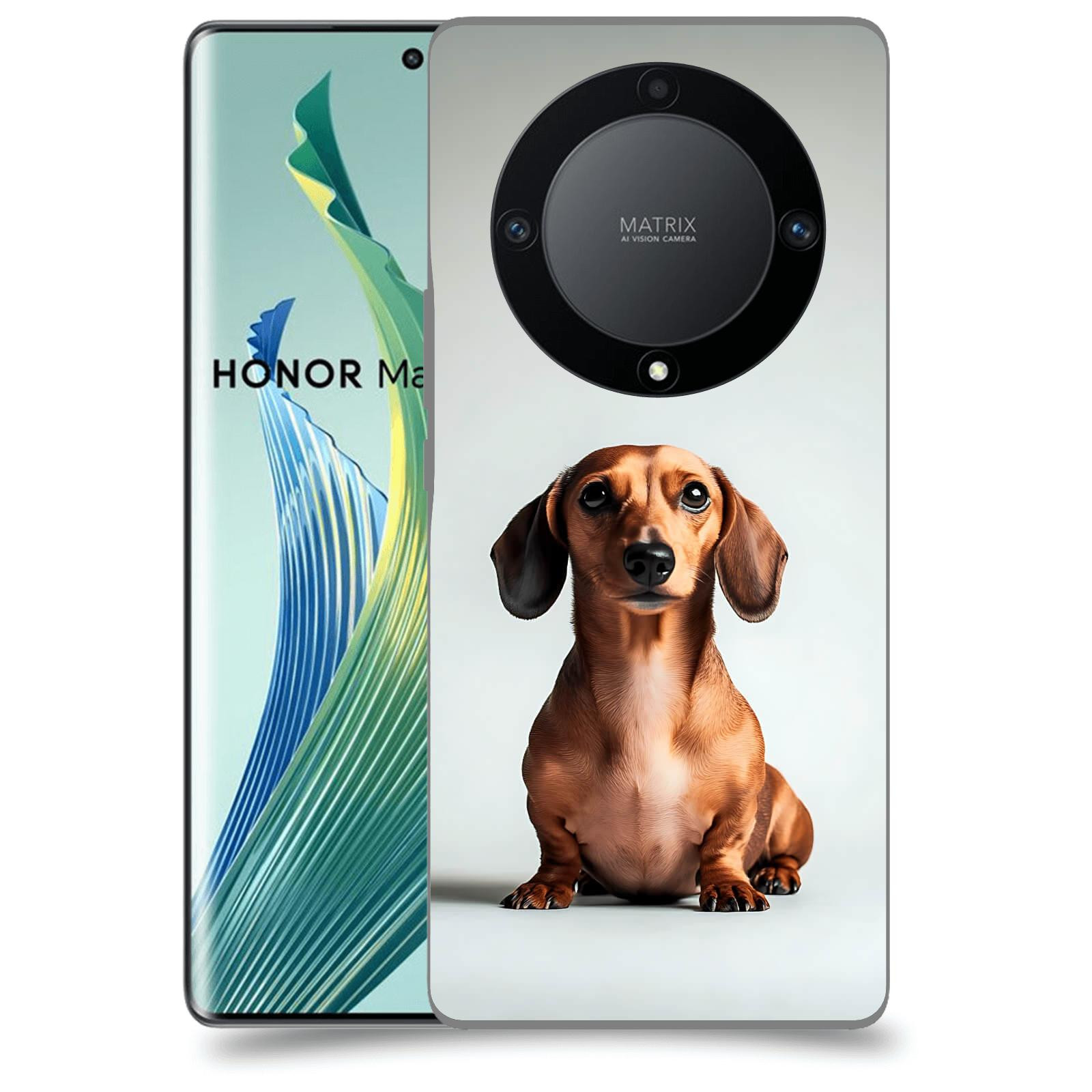 ACOVER Kryt na mobil Honor 90 Lite - Dachshund III