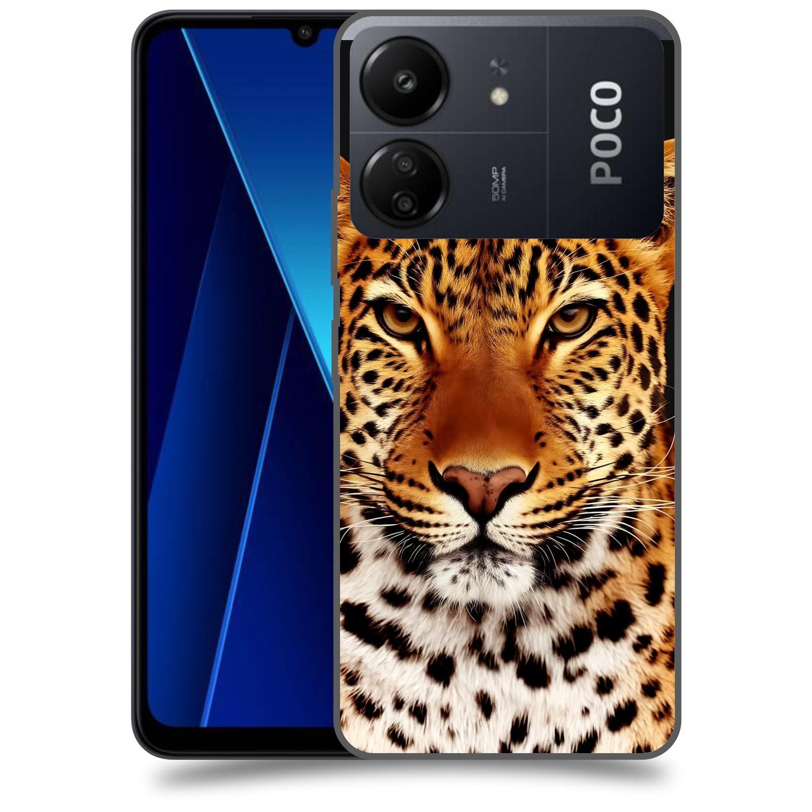 ACOVER Kryt na mobil Poco C65 - Leopard