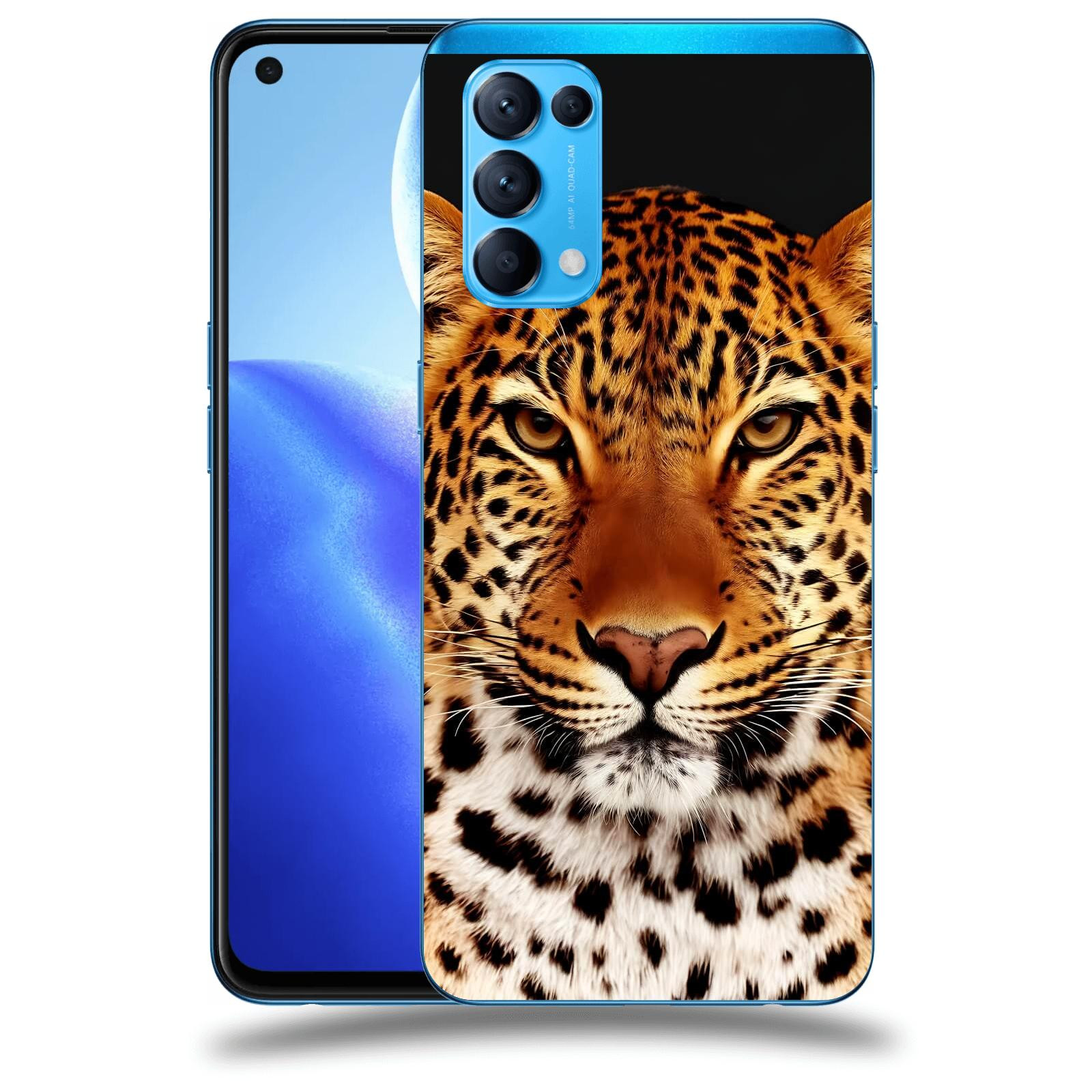 ACOVER Kryt na mobil OPPO Reno 5 5G - Leopard