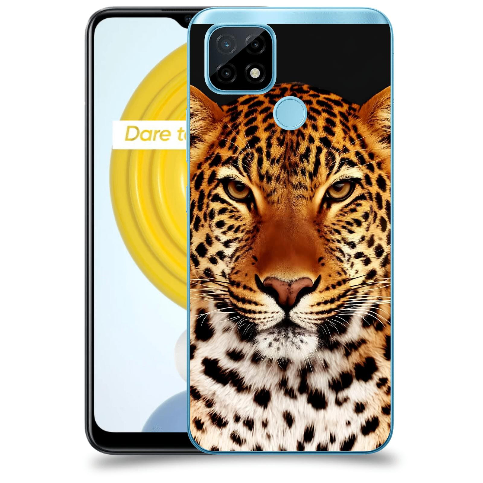 ACOVER Kryt na mobil Realme C21 - Leopard
