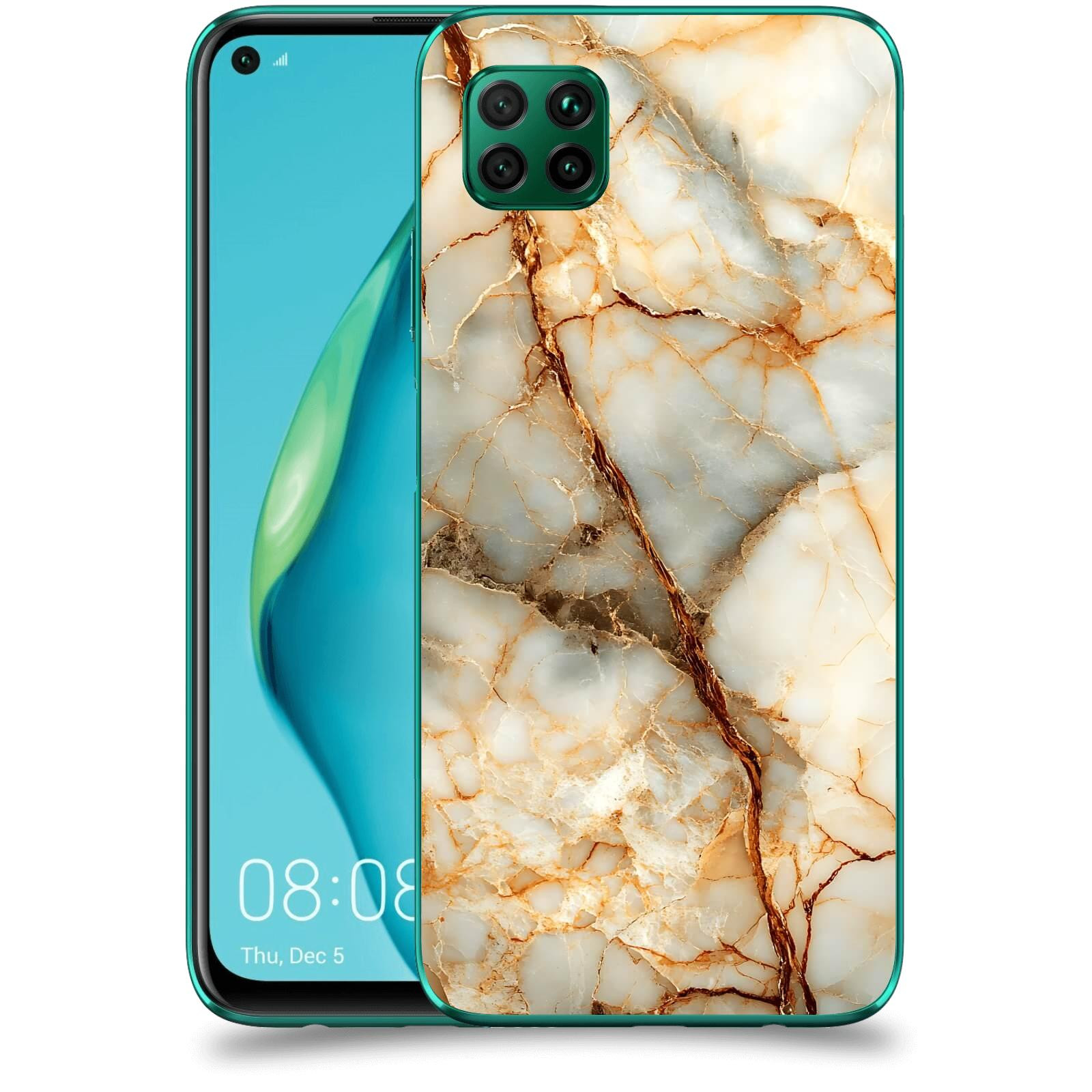 ACOVER Kryt na mobil Huawei P40 Lite - Marble I