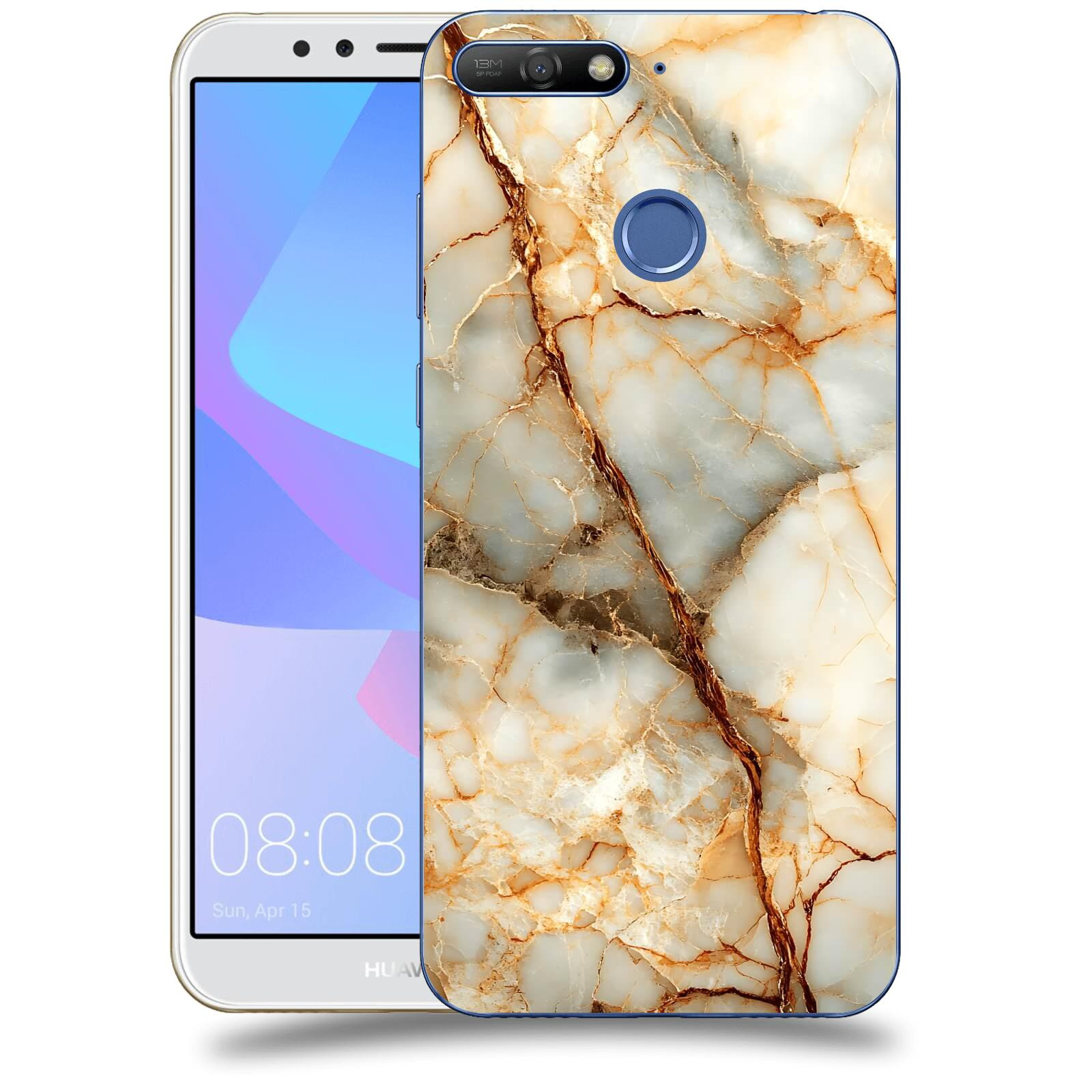 ACOVER Kryt na mobil Huawei Y6 Prime 2018 - Marble I