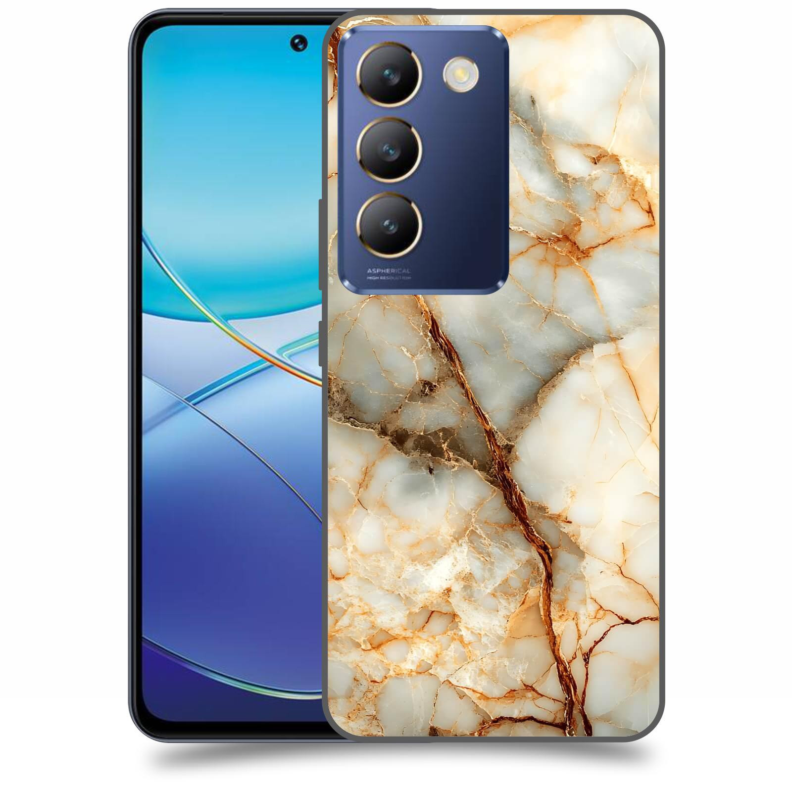 ACOVER Kryt na mobil Vivo V40SE - Marble I