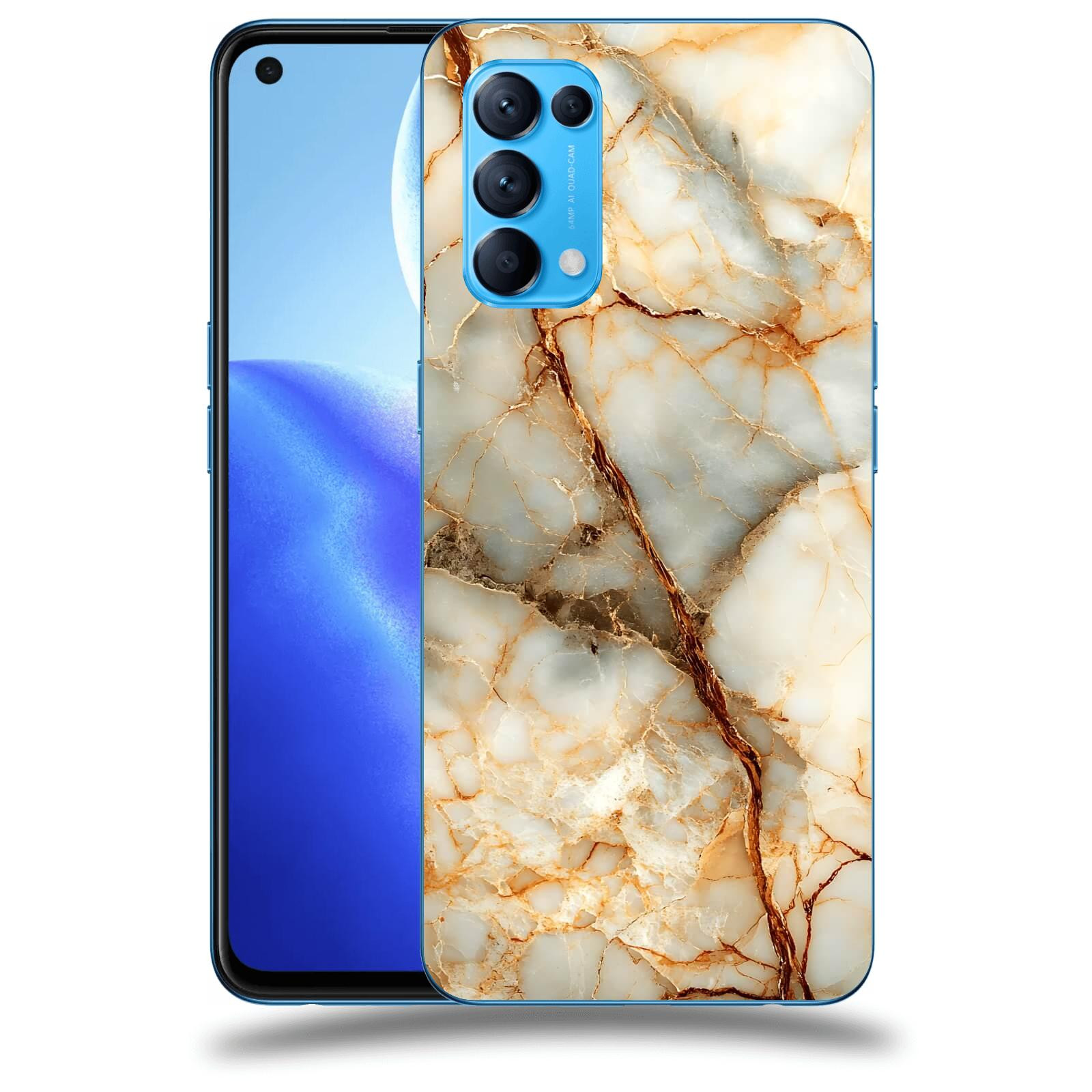 ACOVER Kryt na mobil OPPO Reno 5 5G - Marble I