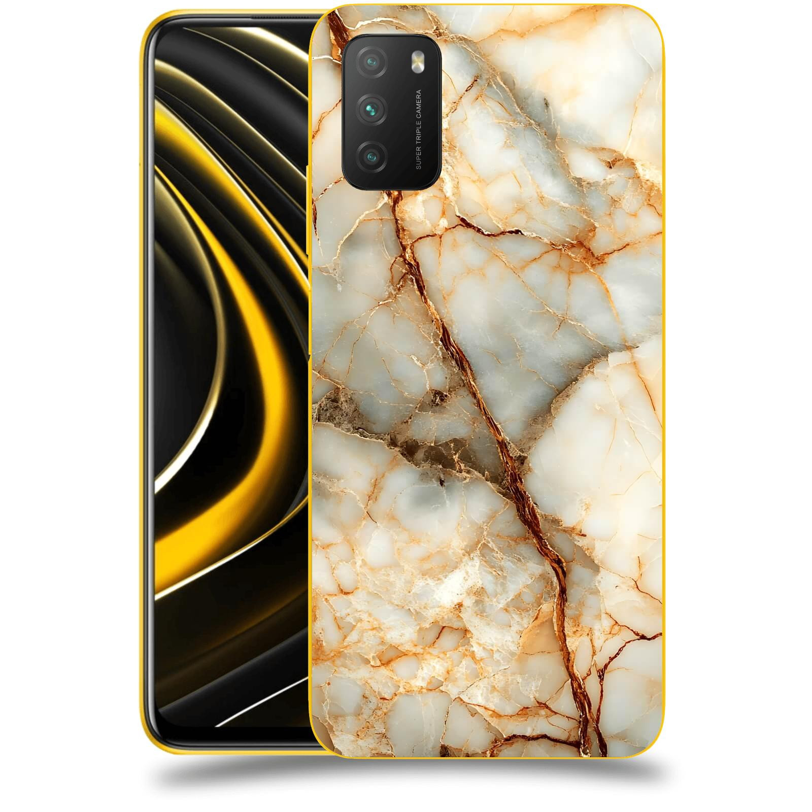 ACOVER Kryt na mobil Xiaomi Poco M3 - Marble I