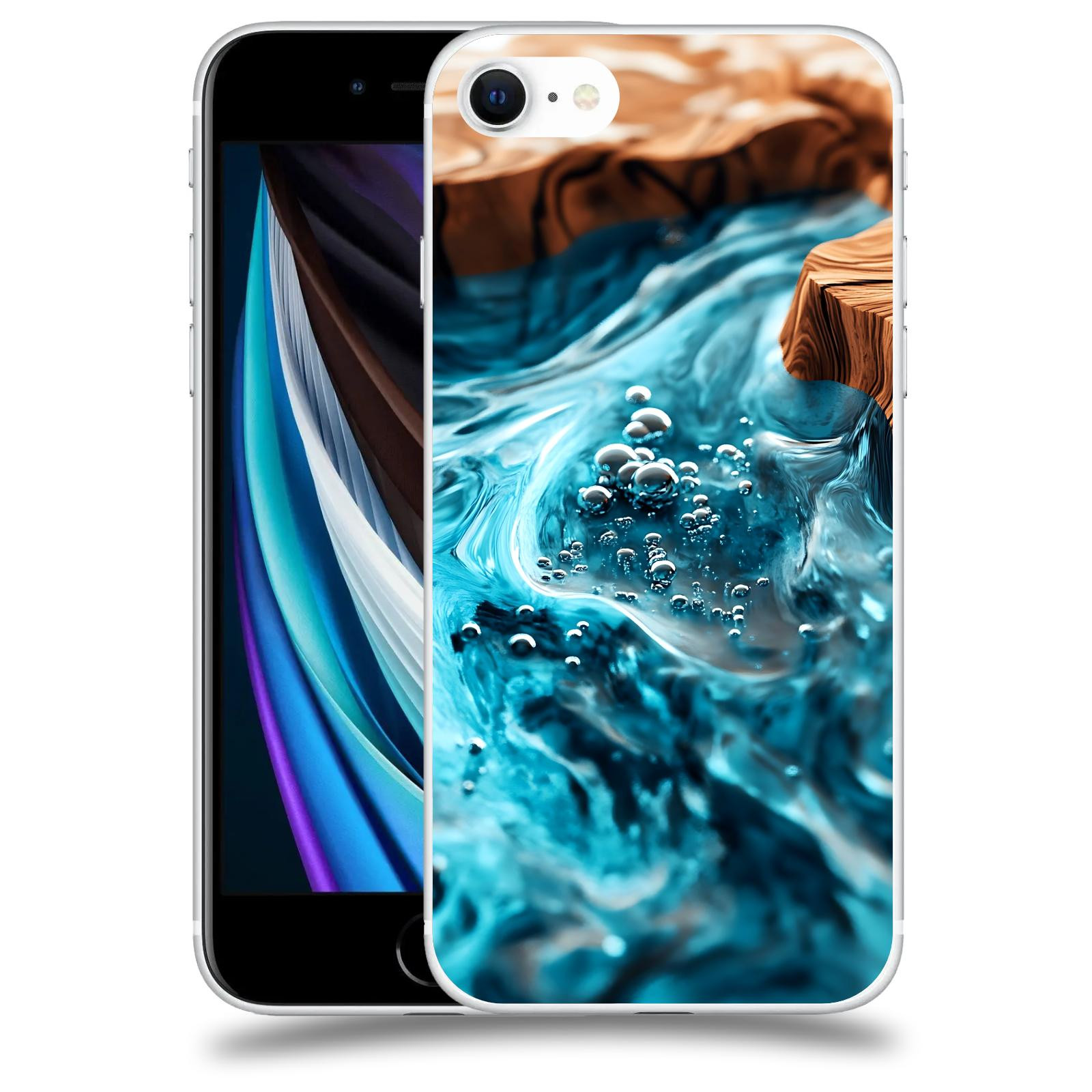 ACOVER Kryt na mobil Apple iPhone SE 2020 - Deep Marine I