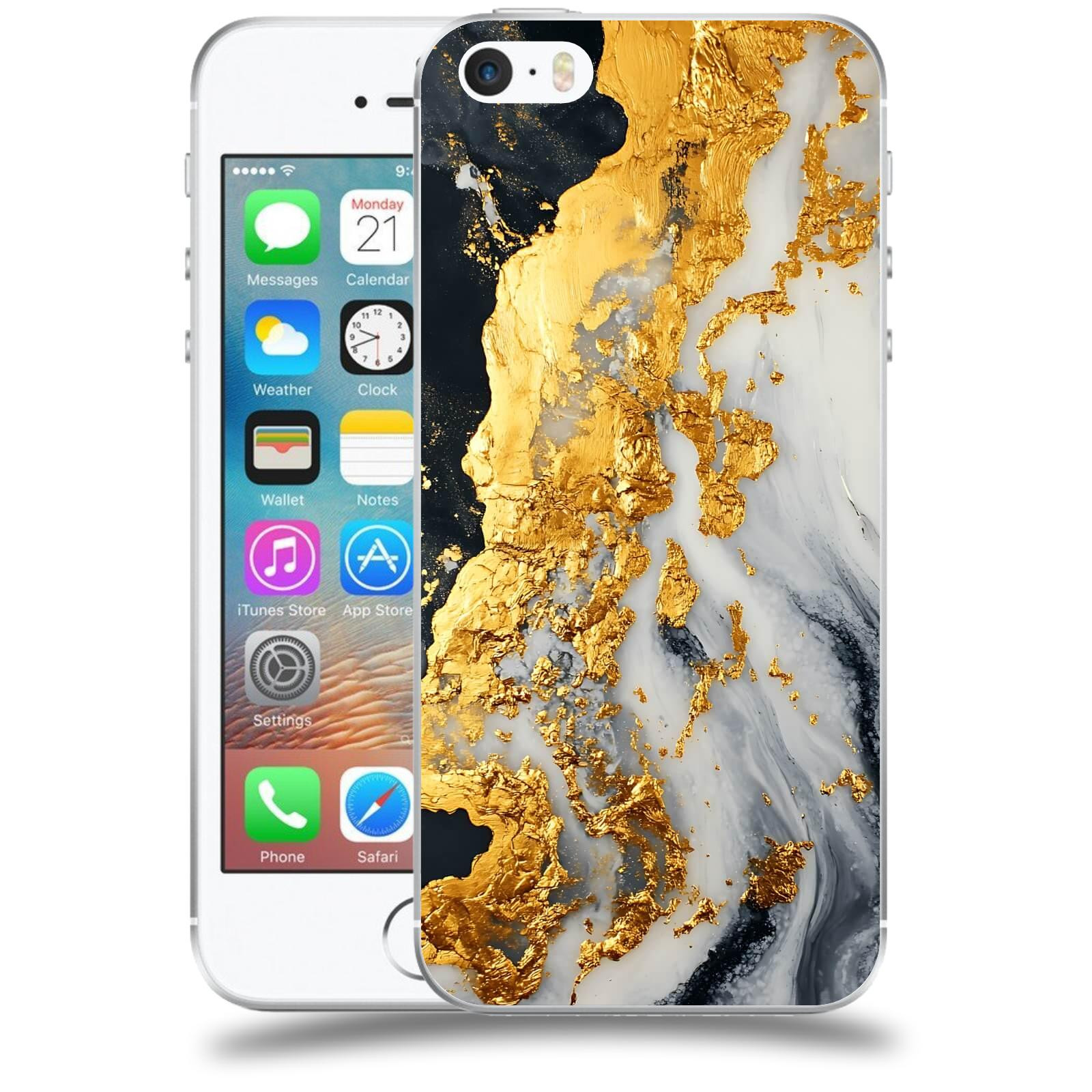 ACOVER Kryt na mobil Apple iPhone 5/5S/SE - Marble II