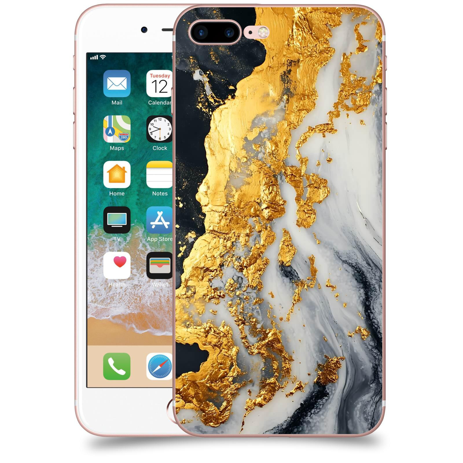 ACOVER Kryt na mobil Apple iPhone 7 Plus - Marble II