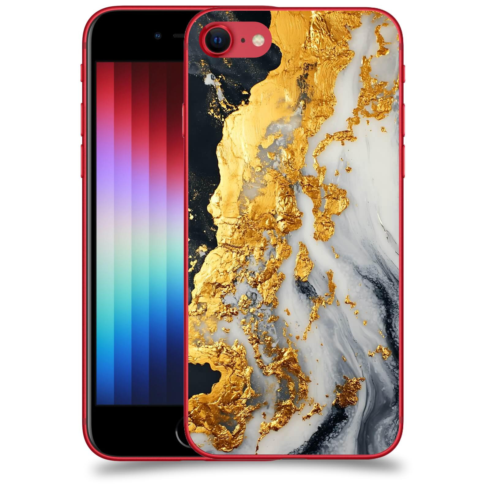 ACOVER Kryt na mobil Apple iPhone SE 2022 - Marble II