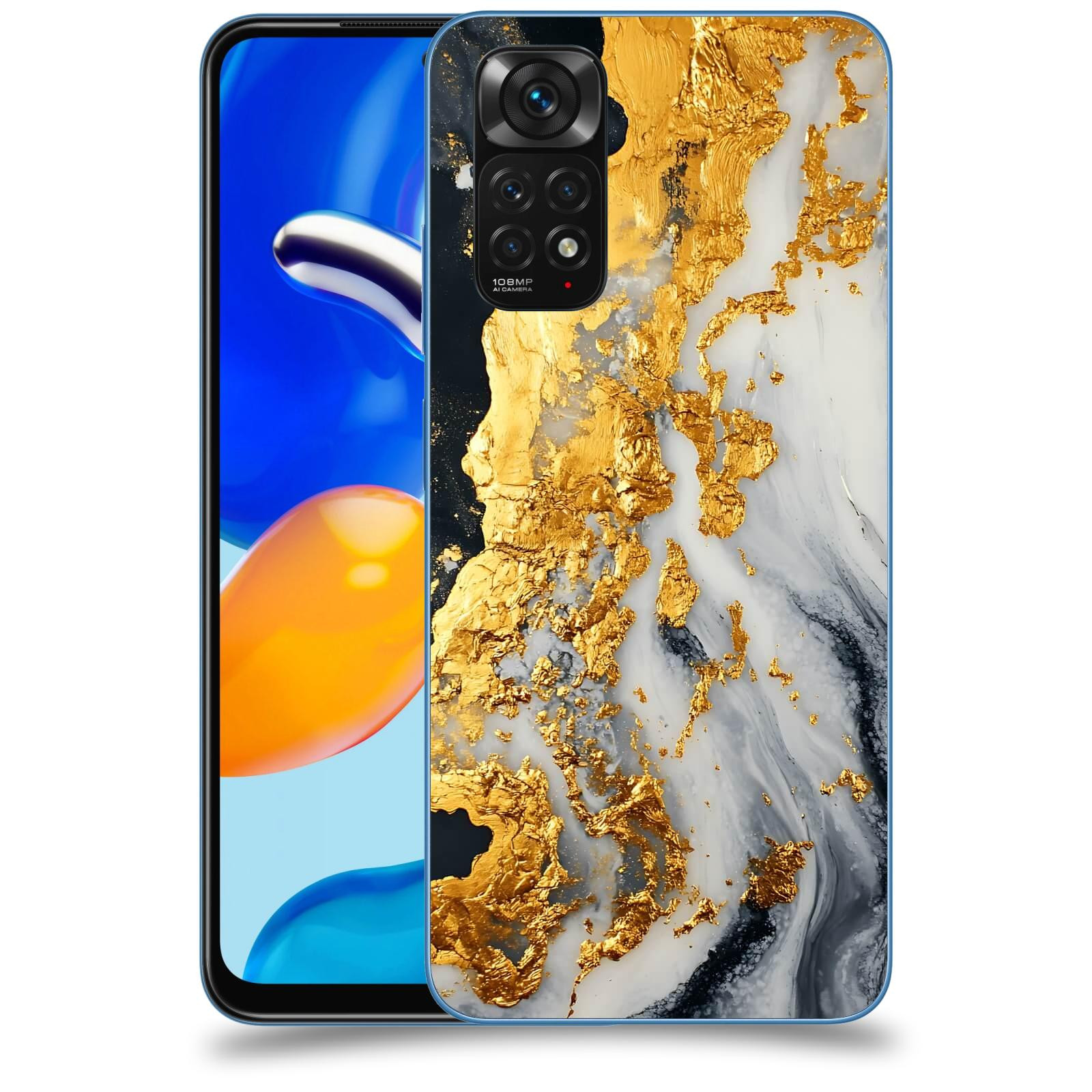 ACOVER Kryt na mobil Xiaomi Redmi Note 11S - Marble II