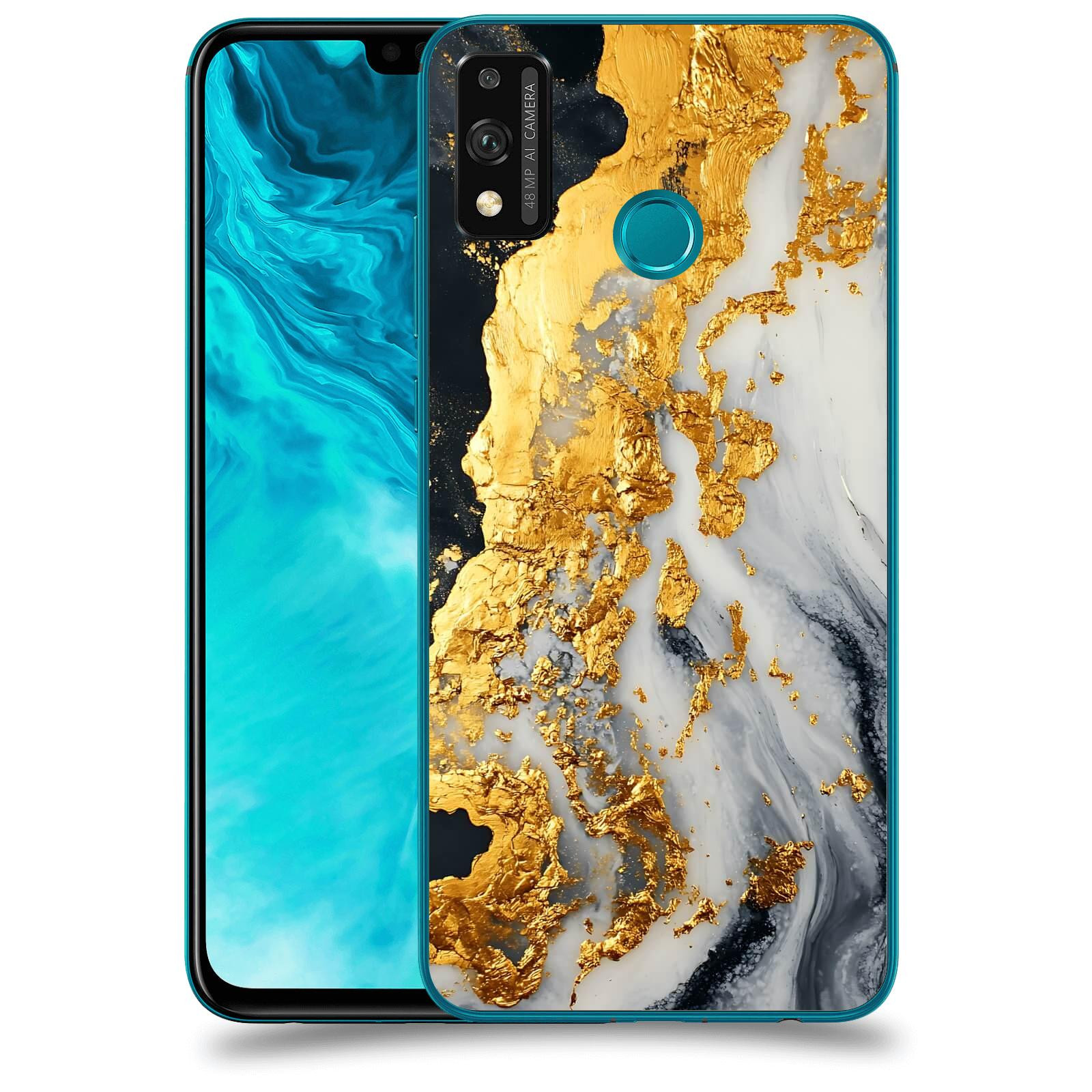 ACOVER Kryt na mobil Honor 9X Lite - Marble II