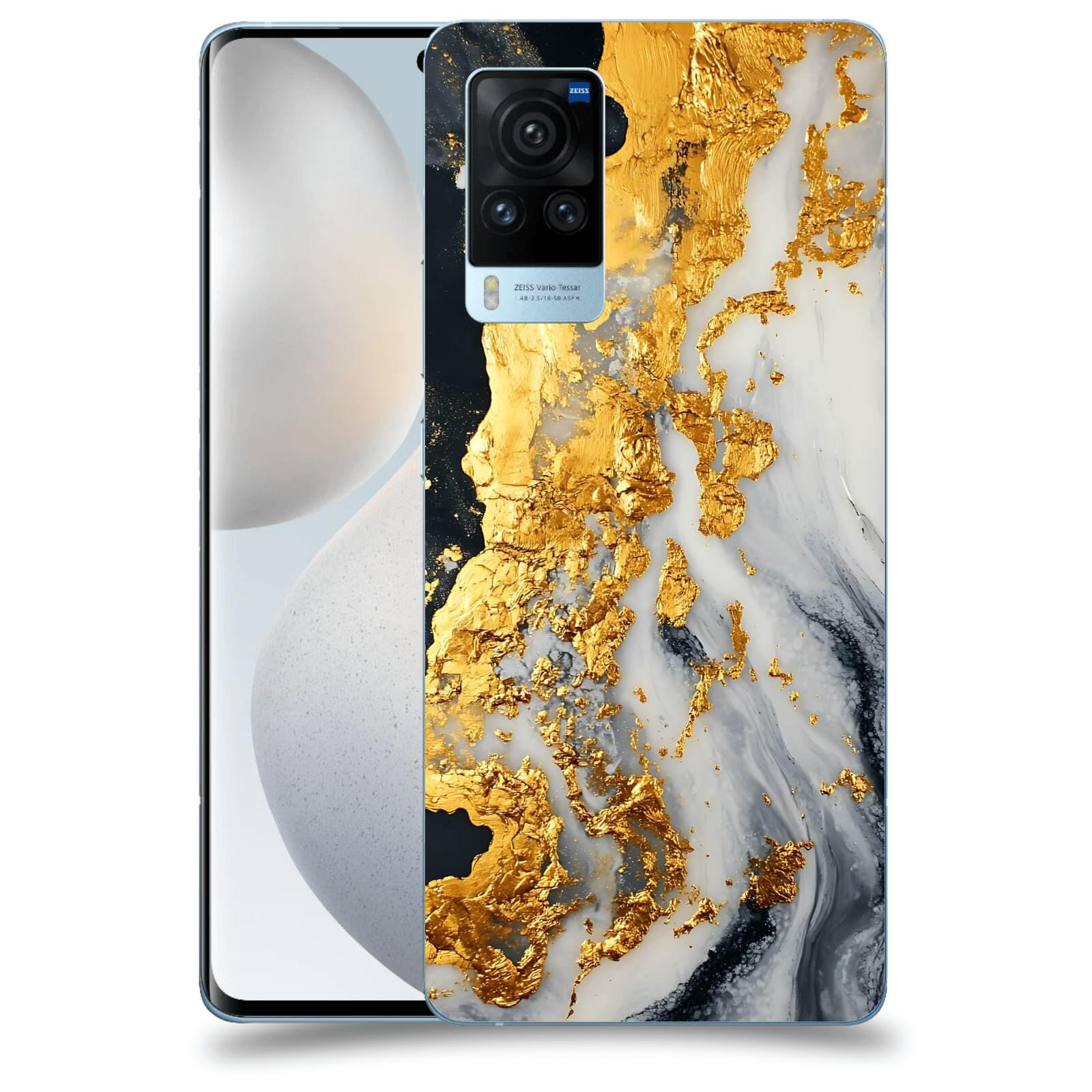 ACOVER Kryt na mobil Vivo X60 Pro 5G - Marble II
