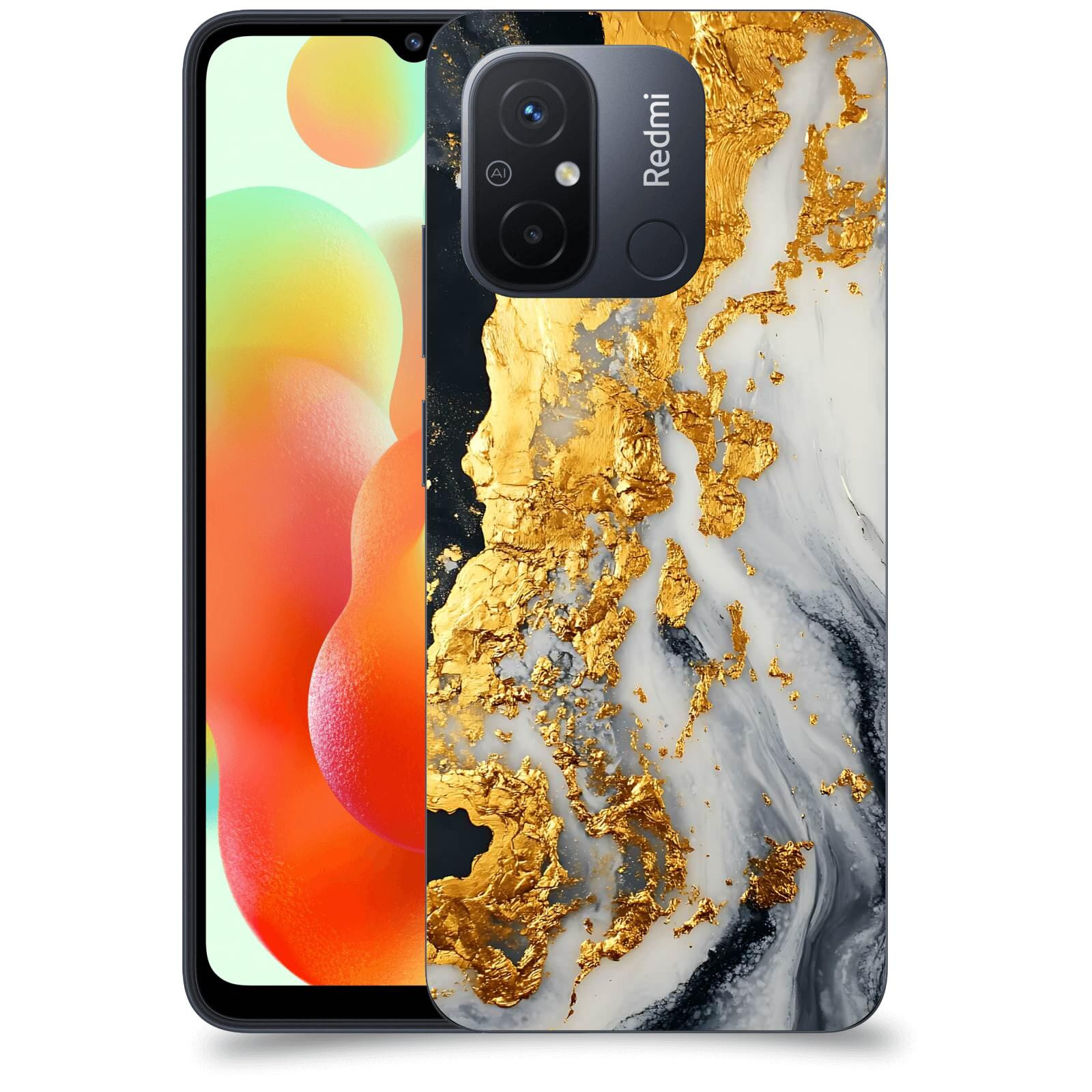 ACOVER Kryt na mobil Xiaomi Redmi 12C - Marble II