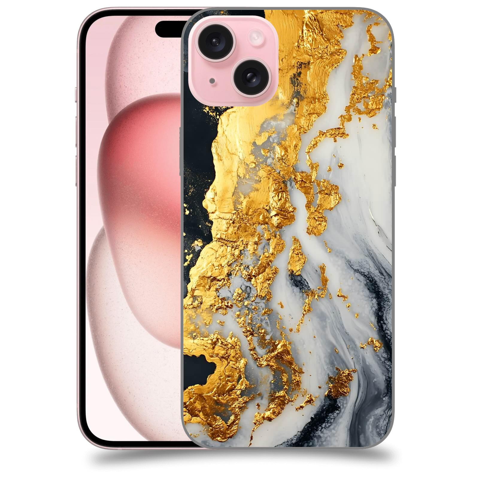 ACOVER Kryt na mobil Apple iPhone 15 plus - Marble II