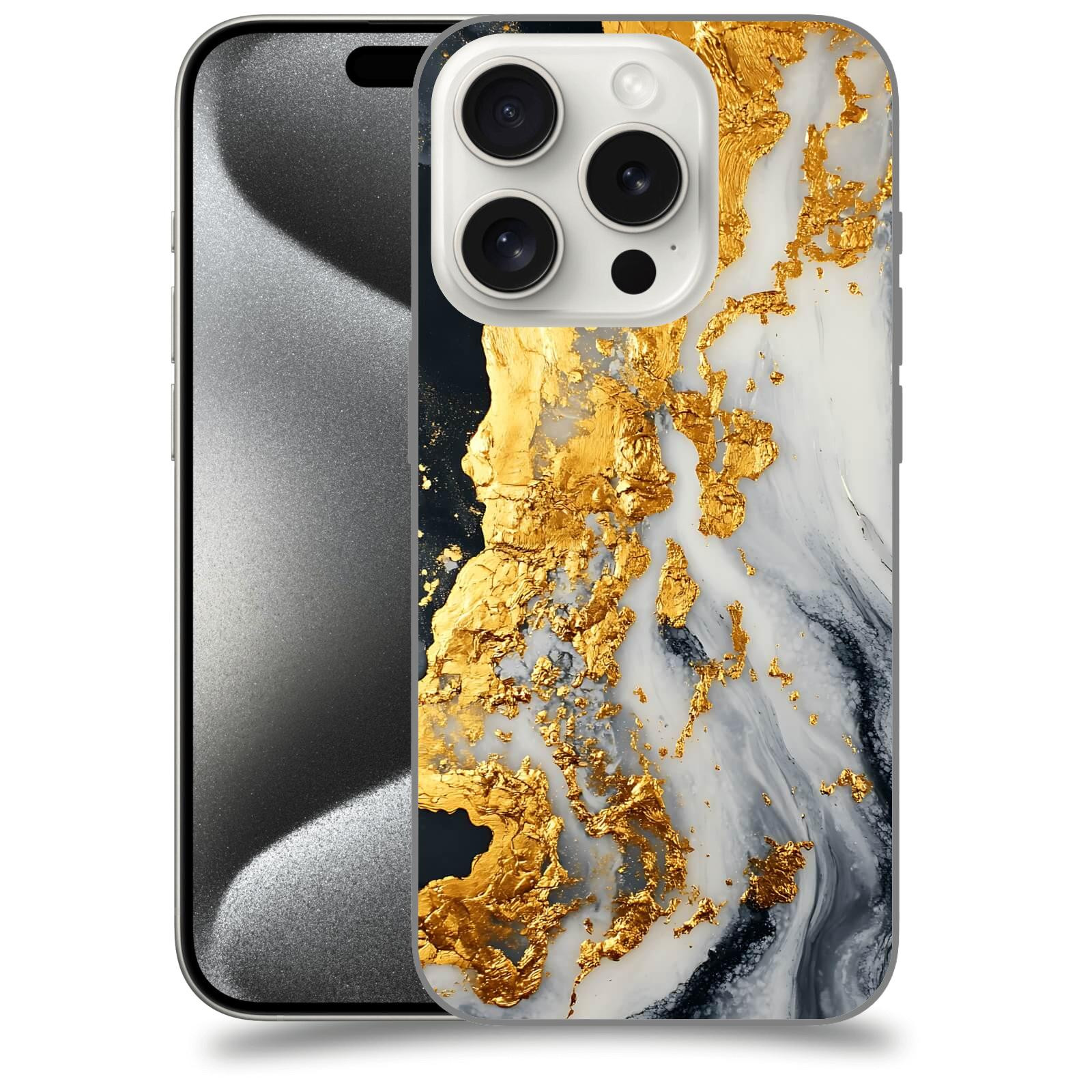 ACOVER Kryt na mobil Apple iPhone 15 pro - Marble II
