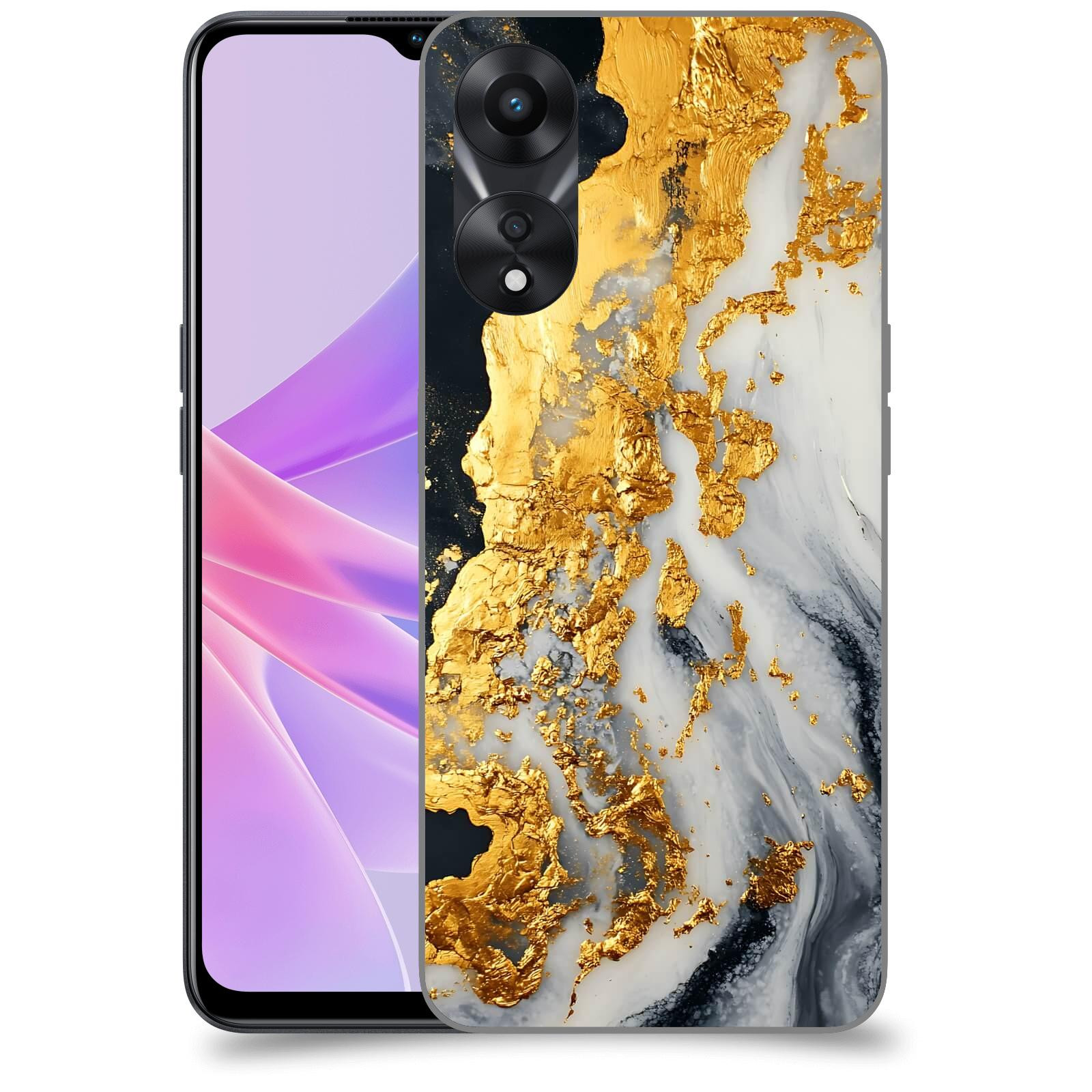 ACOVER Kryt na mobil OPPO A78 5G - Marble II