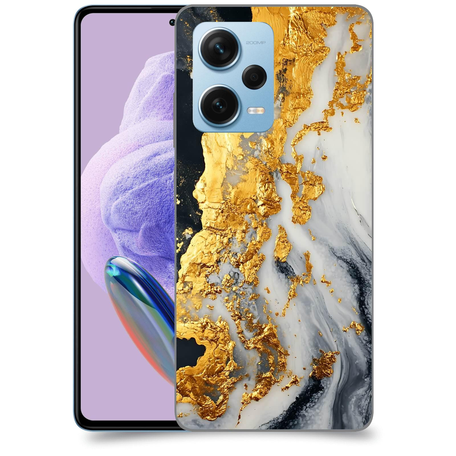 ACOVER Kryt na mobil Xiaomi Redmi Note 12 Pro+ 5G - Marble II