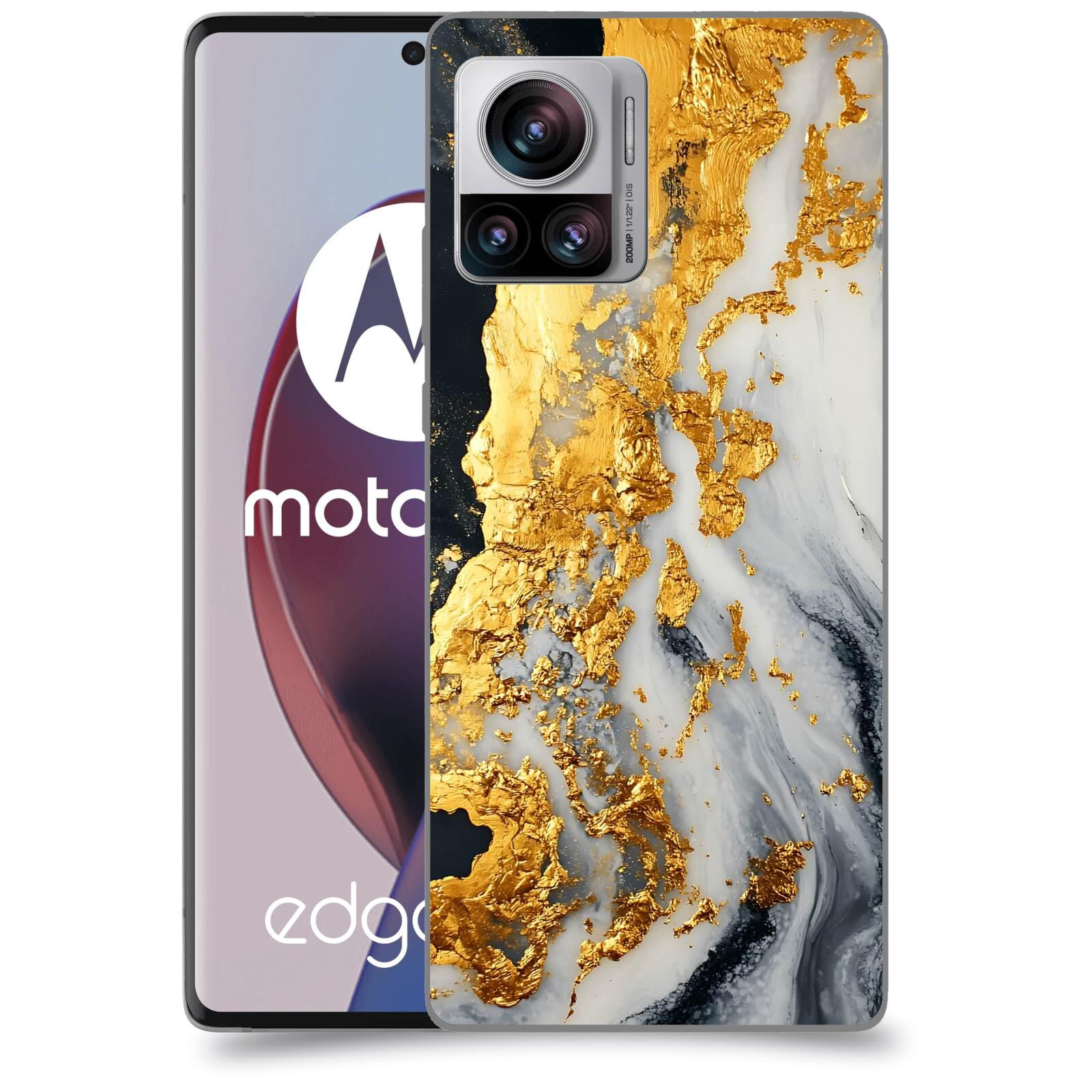 ACOVER Kryt na mobil Motorola Edge 30 Ultra - Marble II