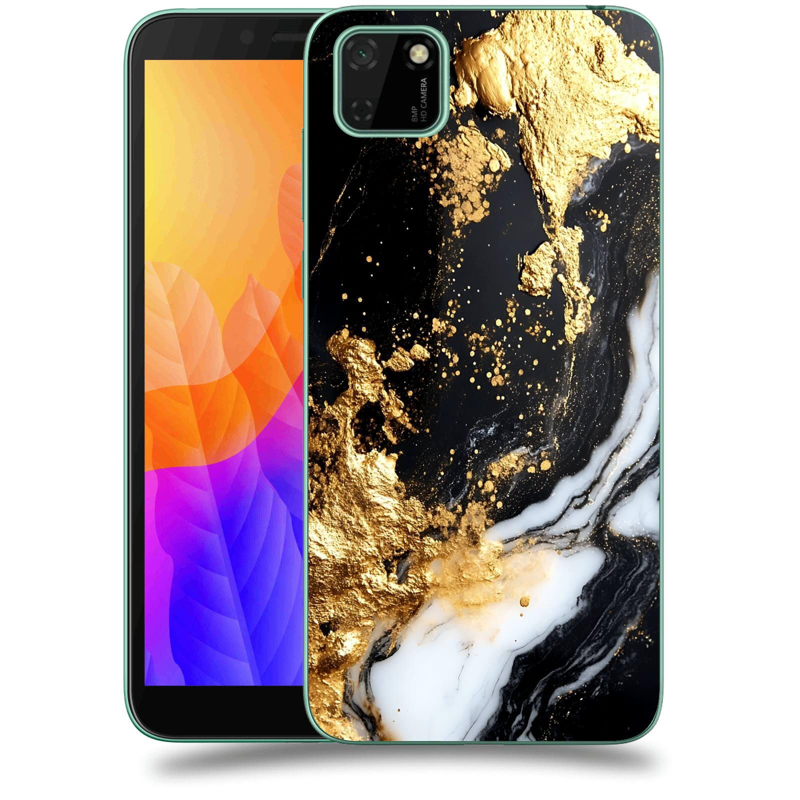ACOVER Kryt na mobil Huawei Y5P - Marble III