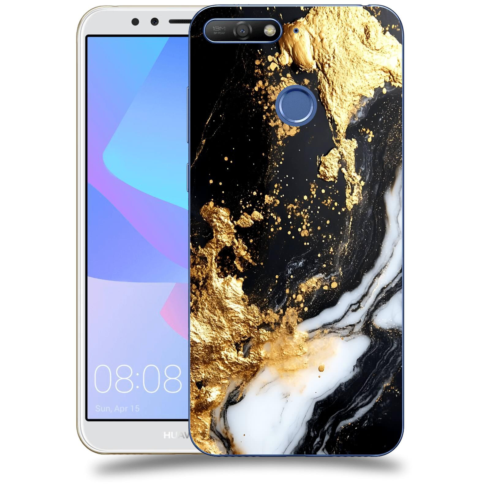 ACOVER Kryt na mobil Huawei Y6 Prime 2018 - Marble III