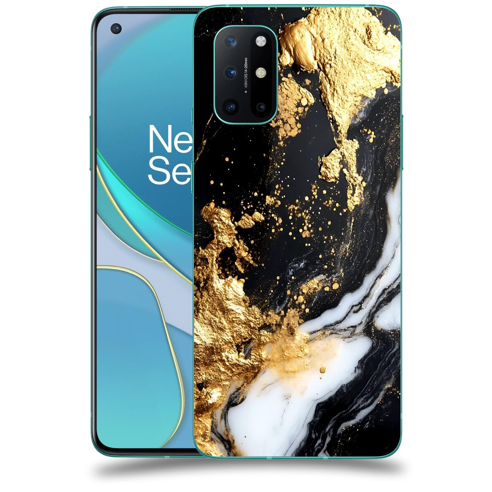 ACOVER Kryt na mobil OnePlus 8T - Marble III