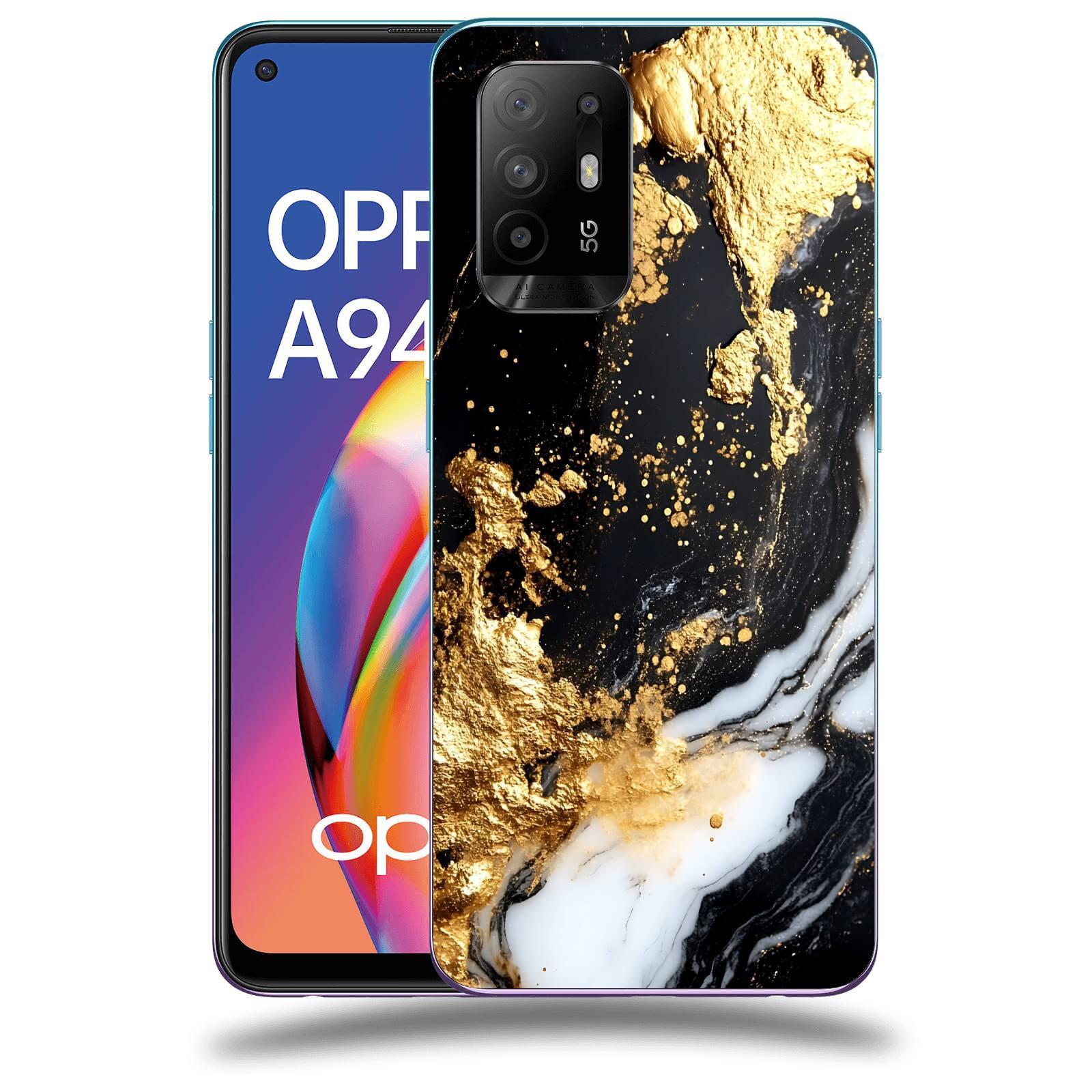 ACOVER Kryt na mobil OPPO A94 5G - Marble III