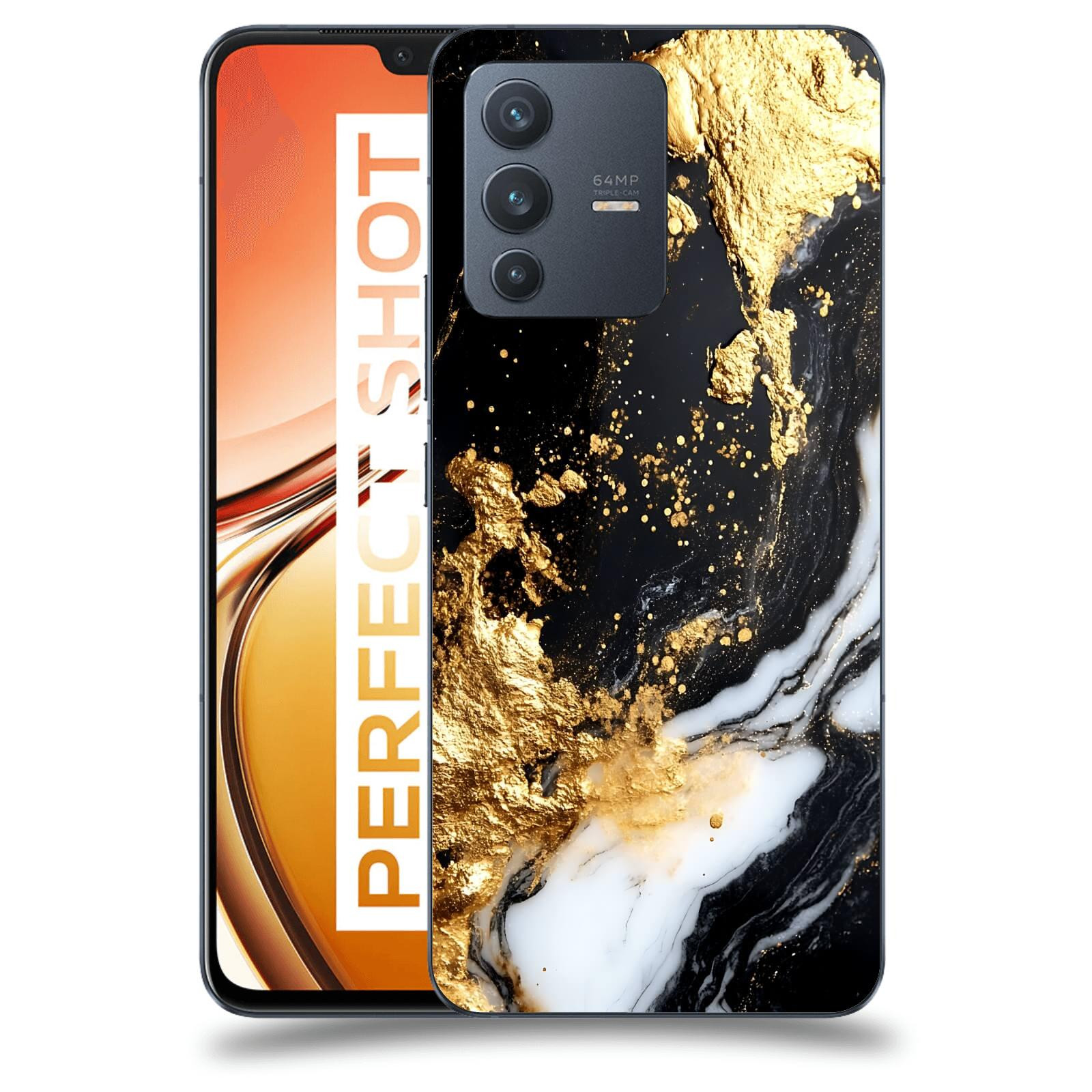 ACOVER Kryt na mobil Vivo V23 5G - Marble III